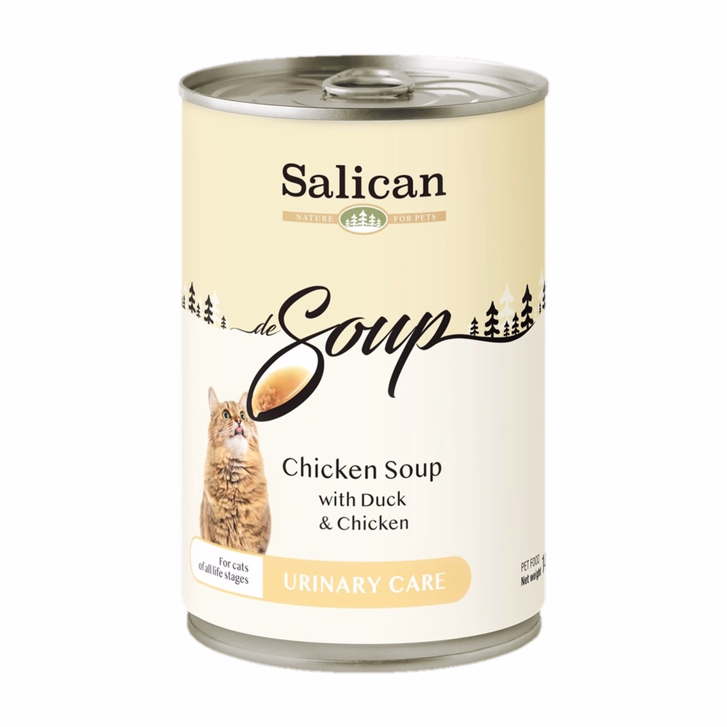 Salican Cat Can - Chicken Soup with Duck & Chicken (Urinary Care) 140g