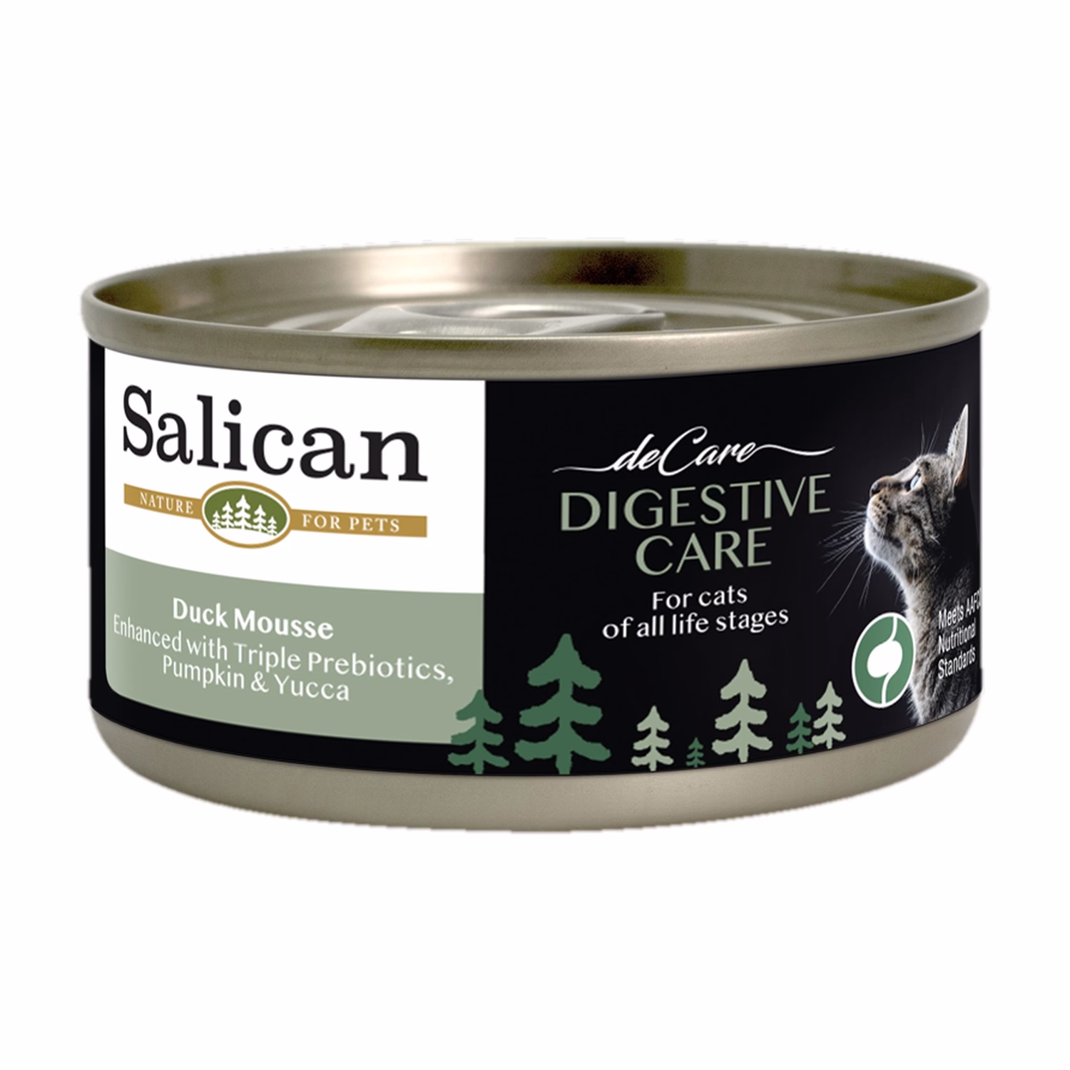 Salican Cat Can - Duck Mousse (Digestive Care) 80g