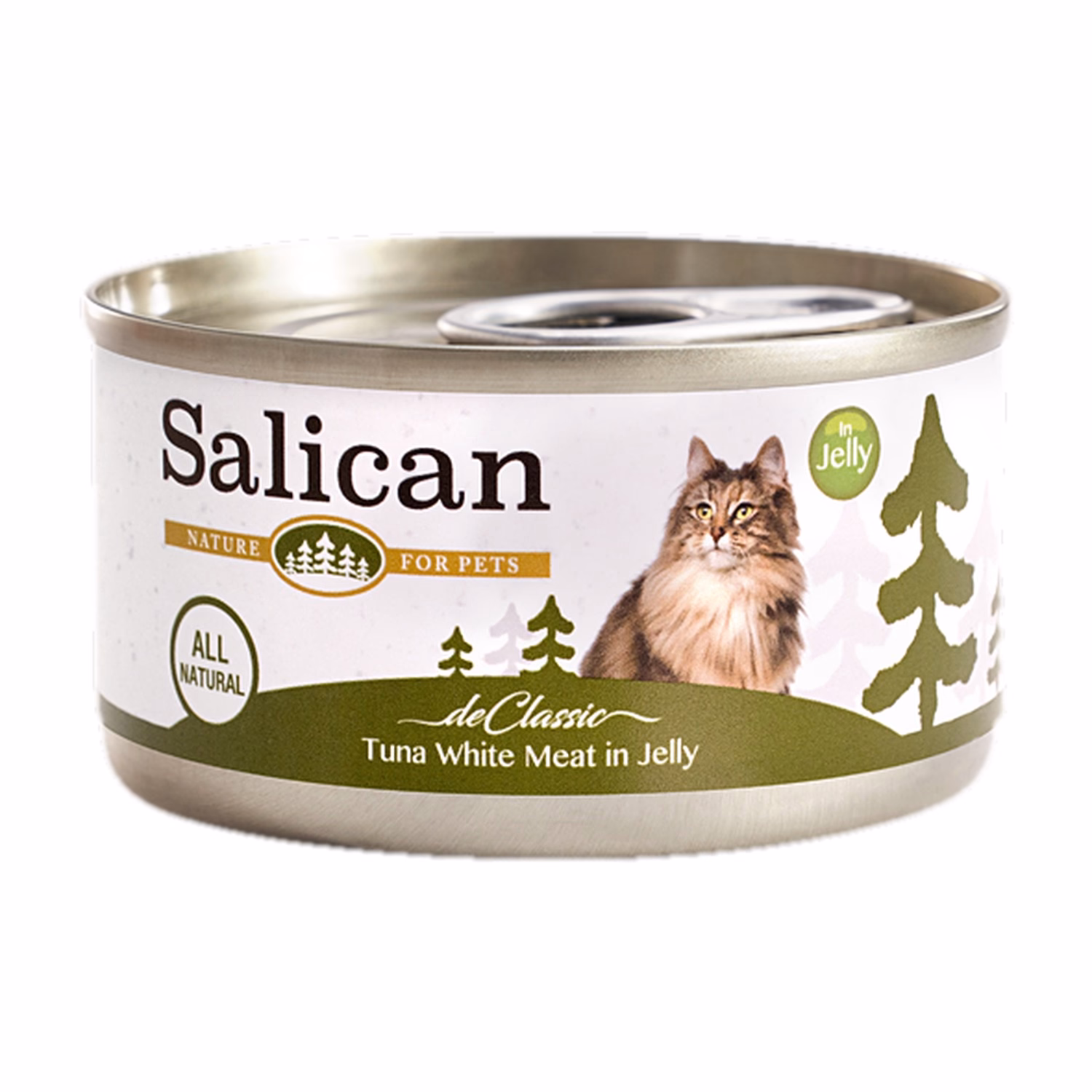Salican Cat Can - Tuna White Meat in Jelly 85g
