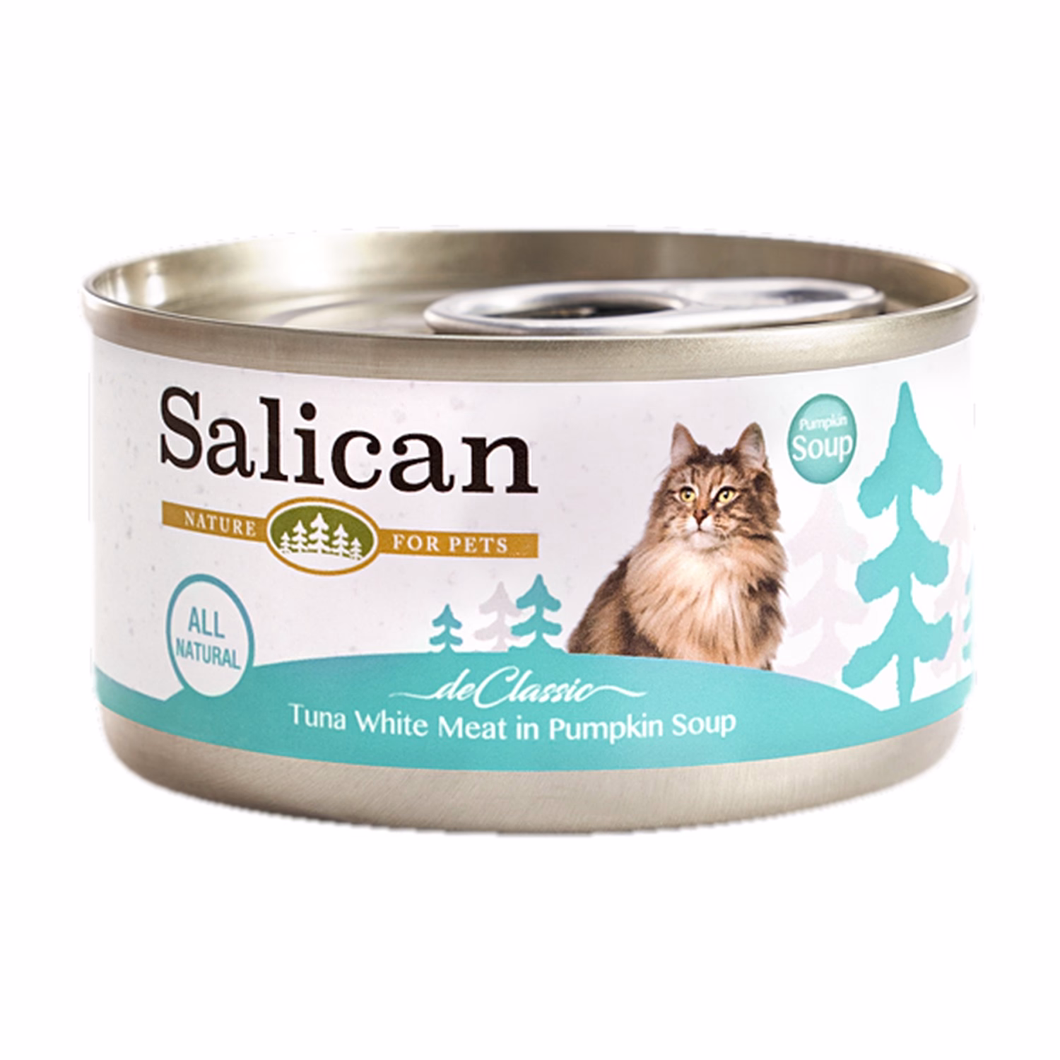 Salican Cat Can - Tuna White Meat in Pumpkin Soup 85g