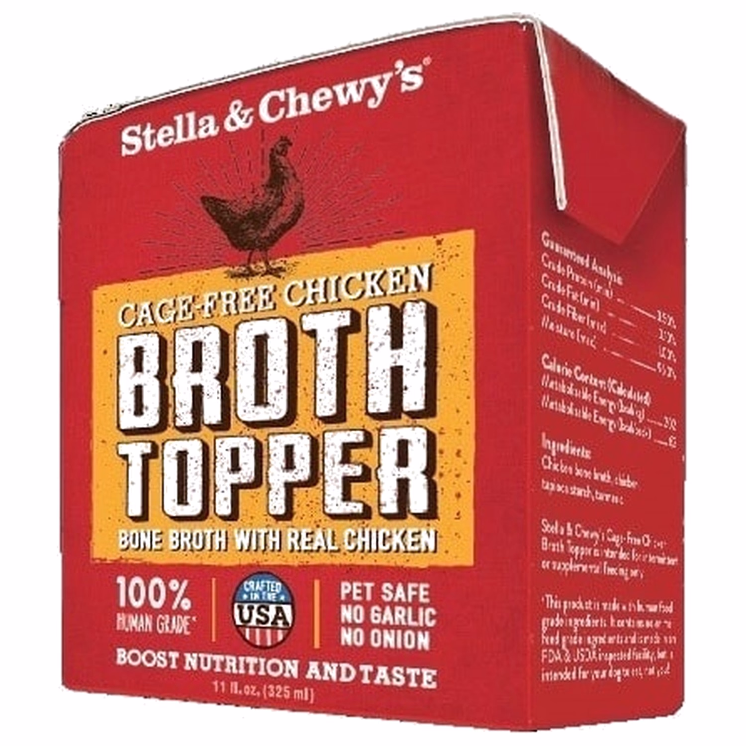 Stella & Chewys 美國狗濕糧 - 佐餐肉湯系列 - 放養雞配方 11oz