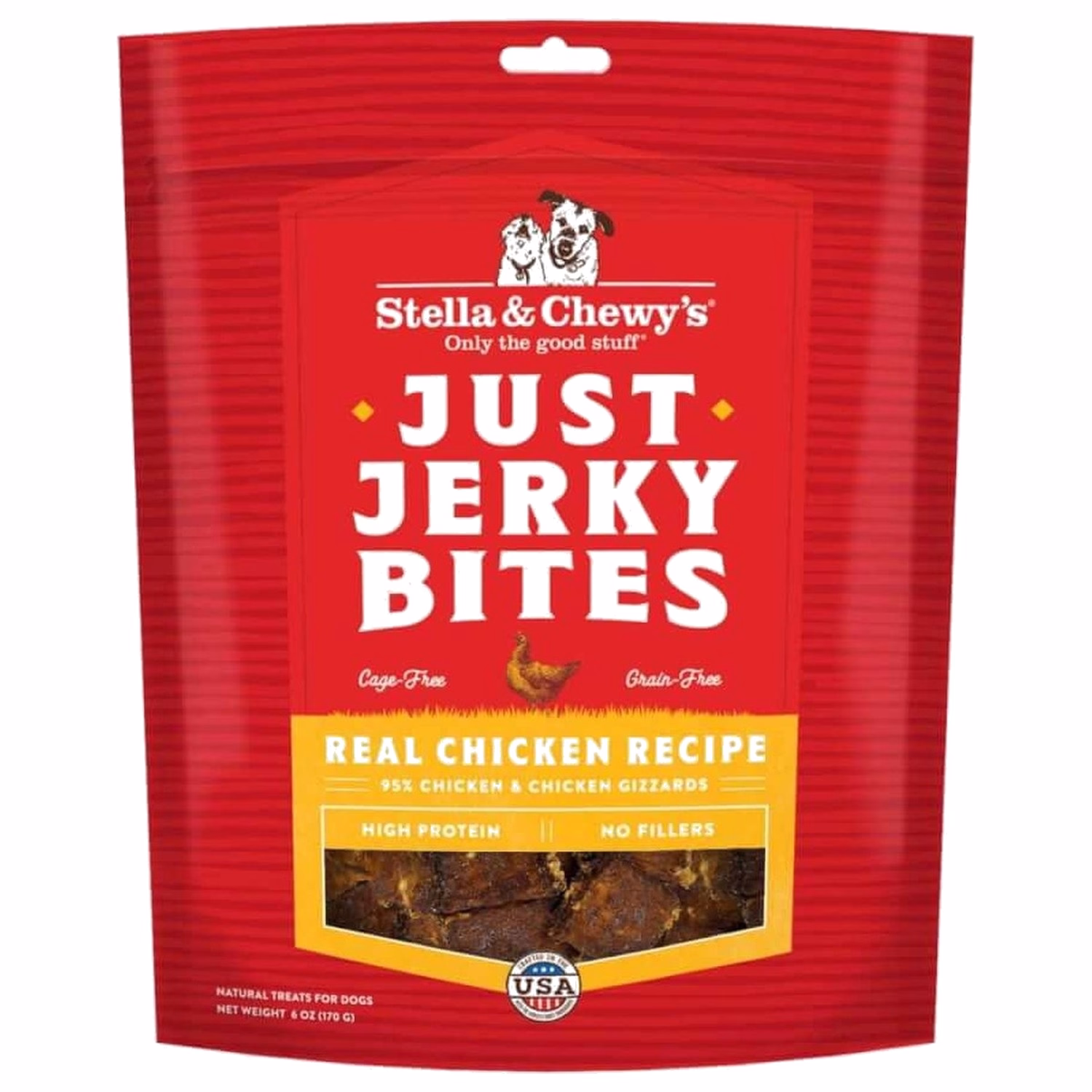 Stella & Chewys 美國狗小食 - 凍乾脫水肉乾系列 - 雞肉配方 6oz
