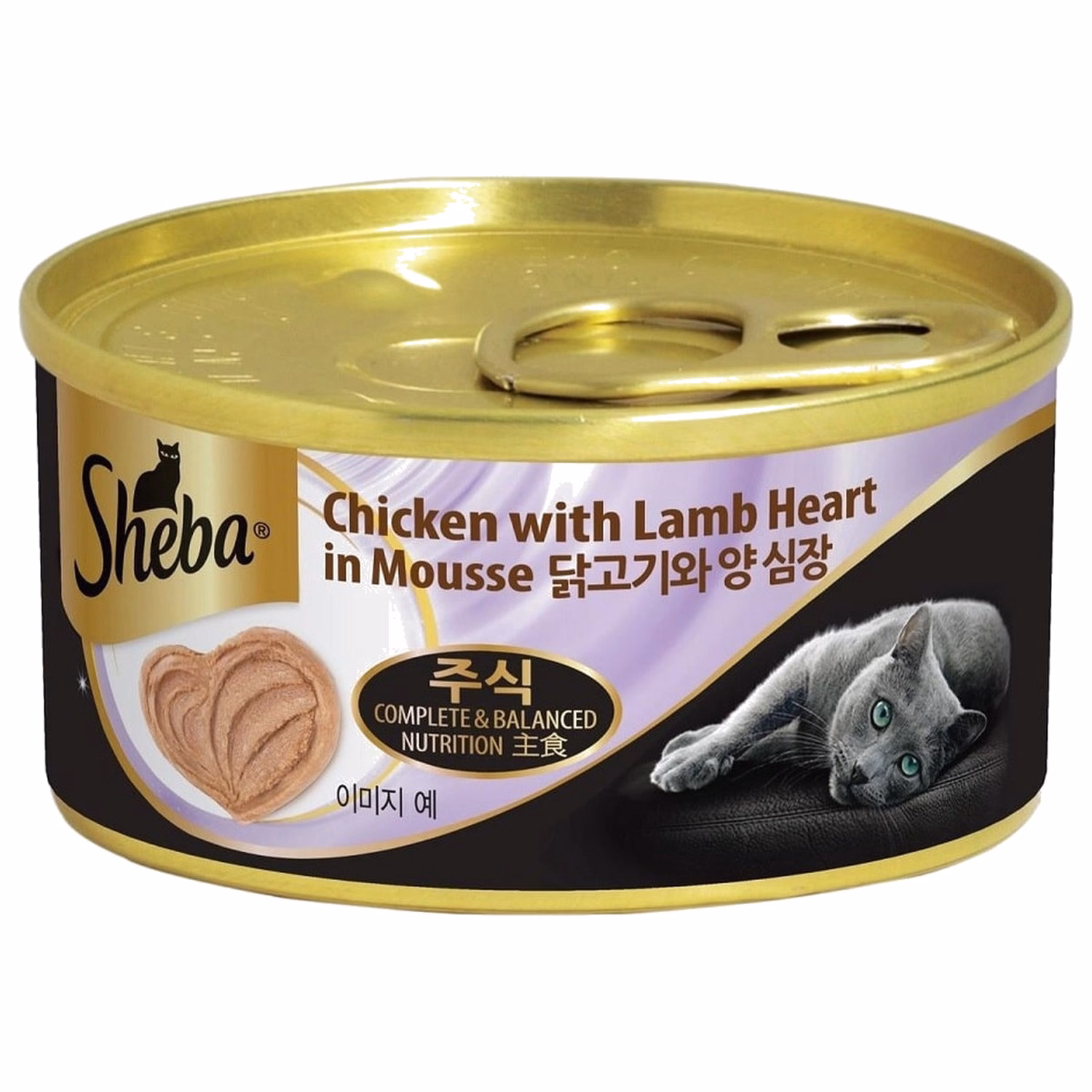 Sheba 貓主食罐 - 雞肉慕斯佐羊心 70克