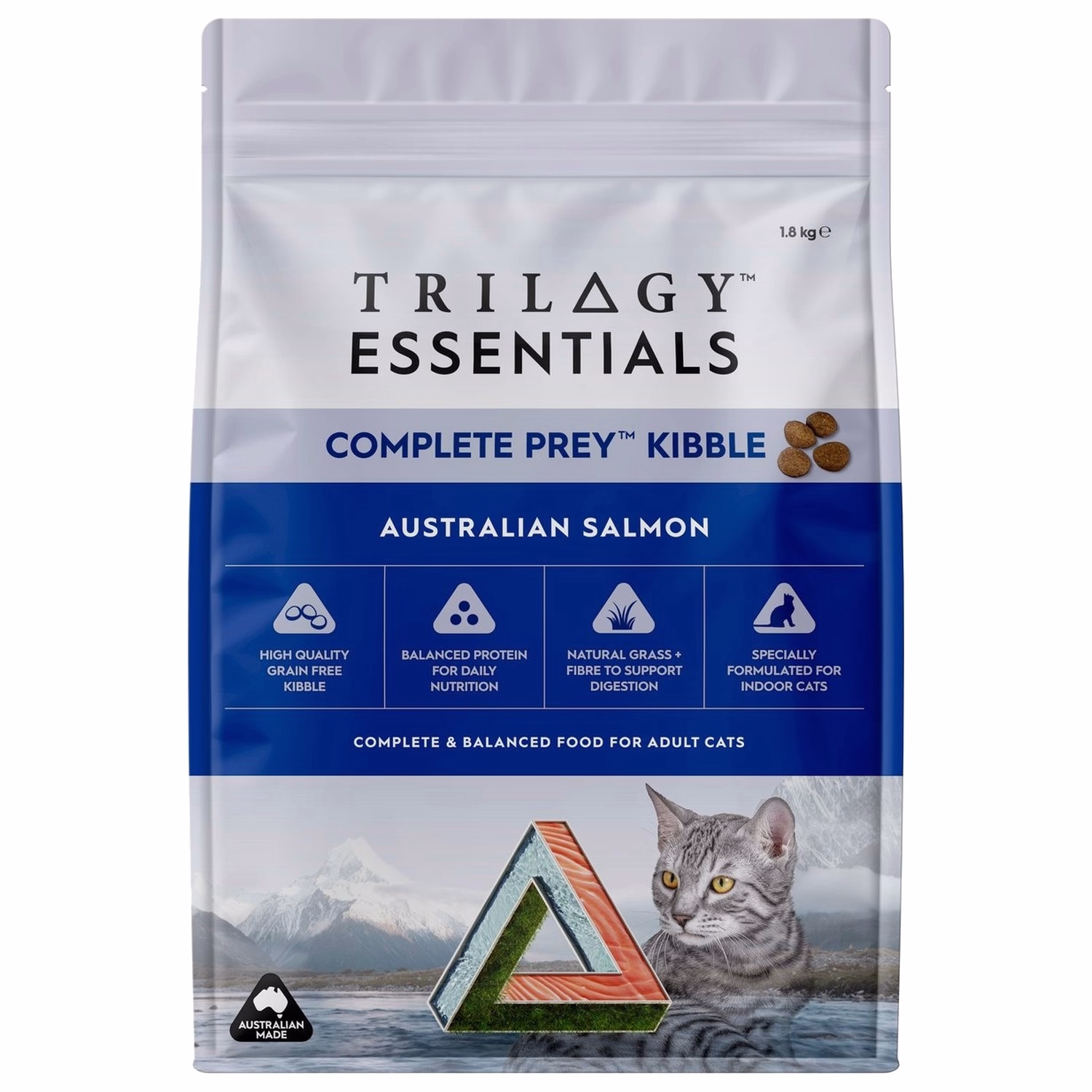 TRILOGY ESSENTIALS 無穀成貓糧 - 澳洲三文魚