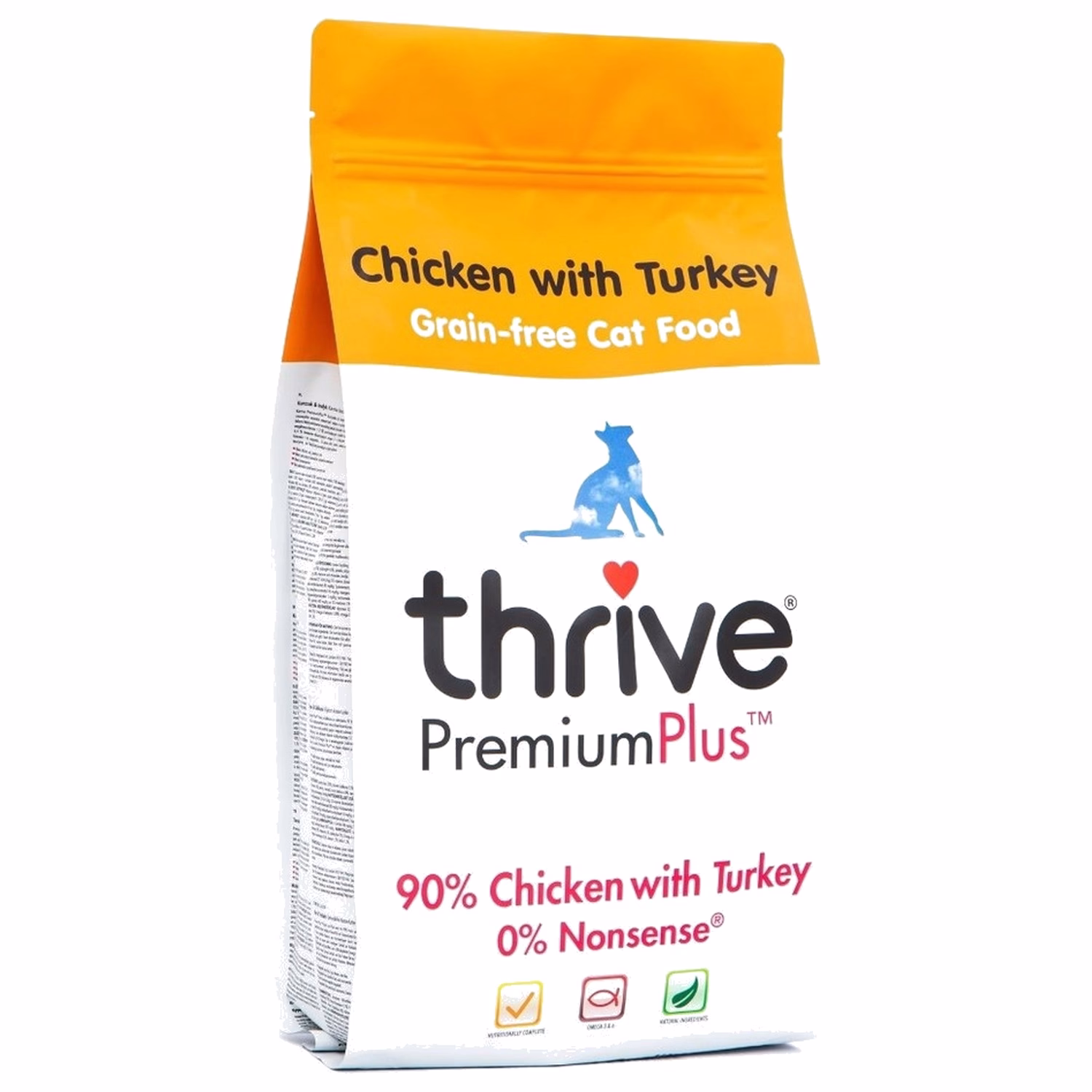 Thrive Cat Food - PremiumPlus Grain Free Chicken & Turkey 1.5kg