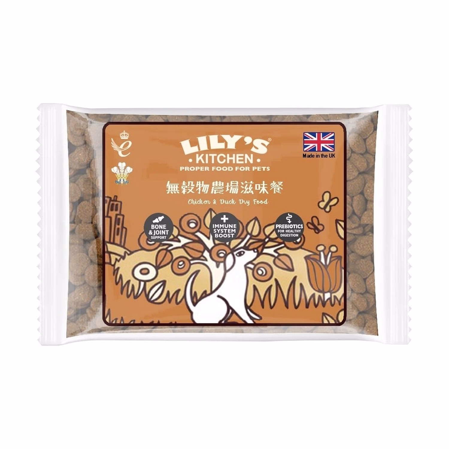 試食裝 Lilys Kitchen 狗糧 - 無穀物農場滋味餐 - 雞肉鴨肉甜薯