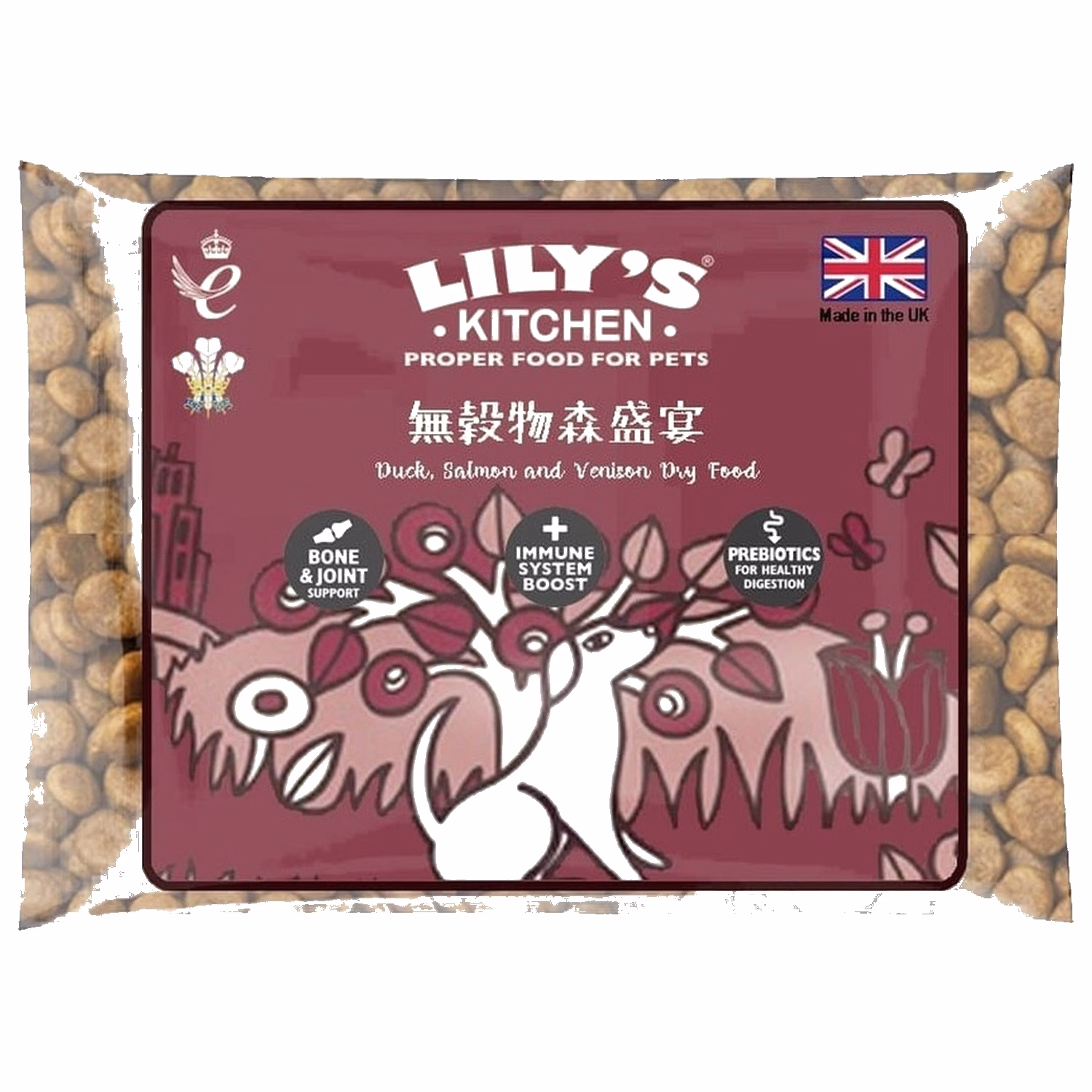 Trial Pack Lilys Kitchen Dog Food - Wild Woodland Walk - Duck, Salmon & Venison