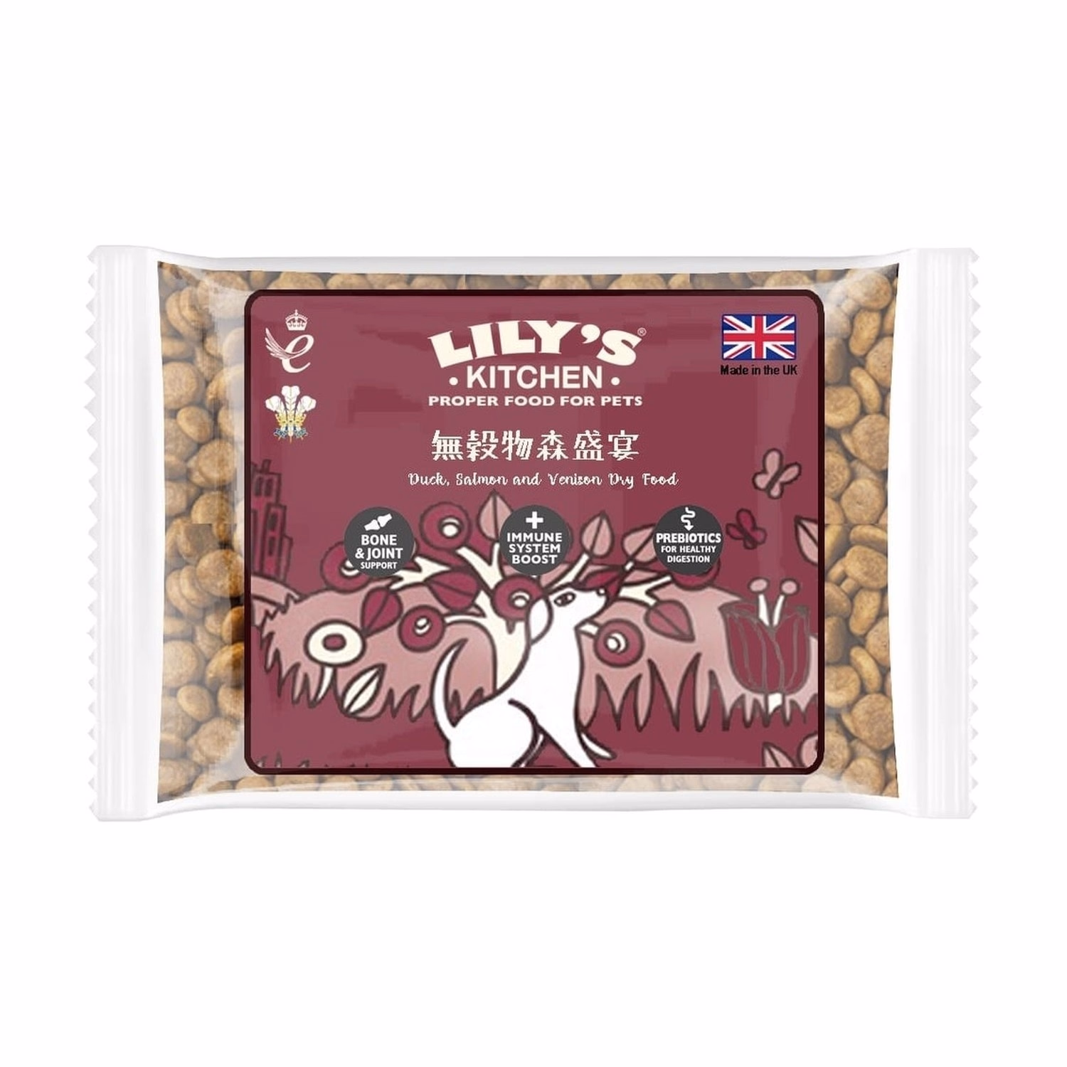 試食裝 Lilys Kitchen 狗糧 - 無穀物森林盛宴 - 鴨肉三文魚鹿肉