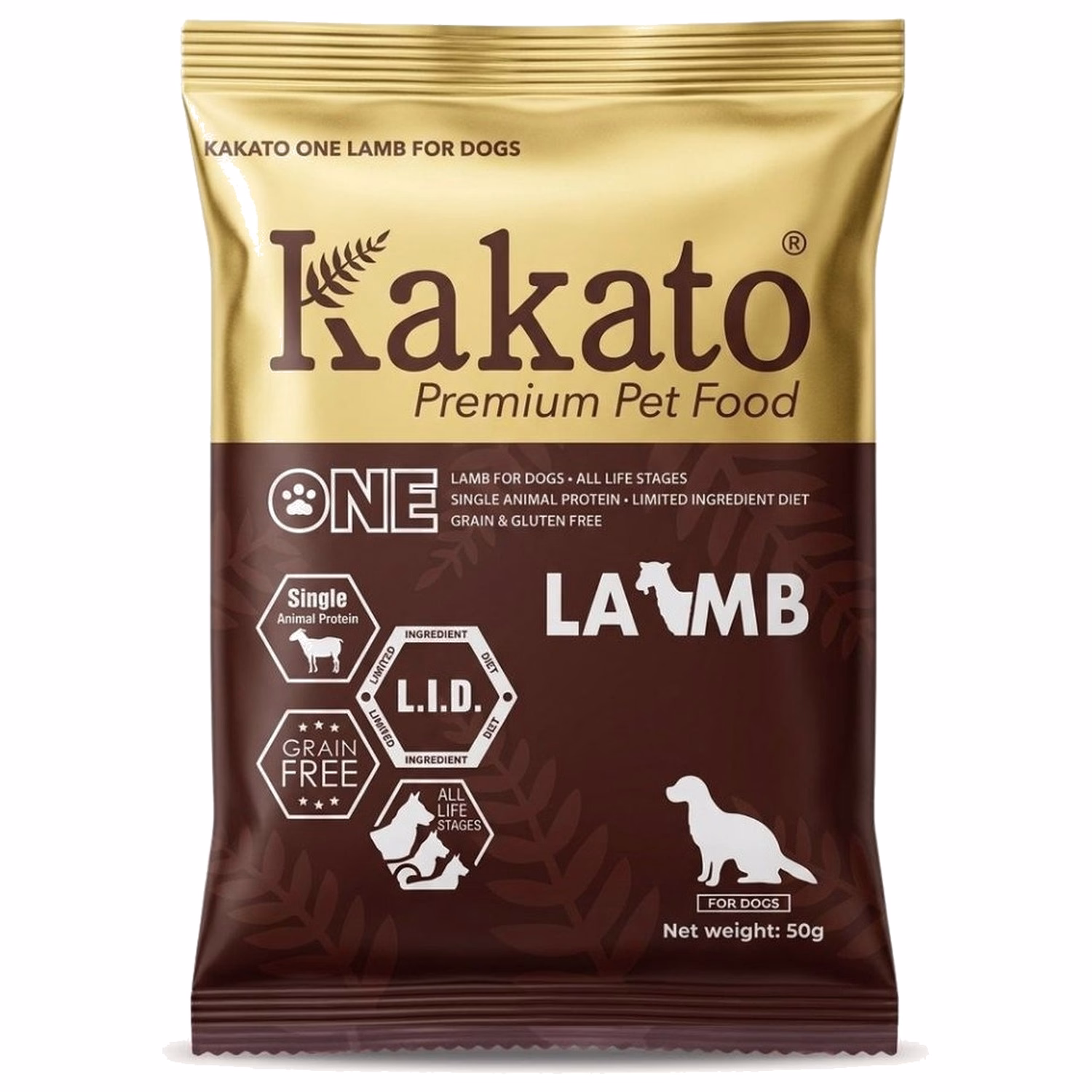 Trial Pack Kakato One Dog Food - Grain Free Single Protein Lamb 50g