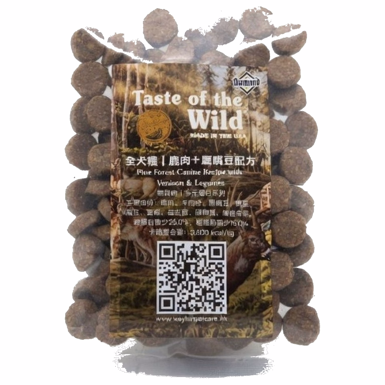 試食裝 Taste Of The Wild 無穀物全犬乾糧 - 鹿肉, 鷹嘴豆配方