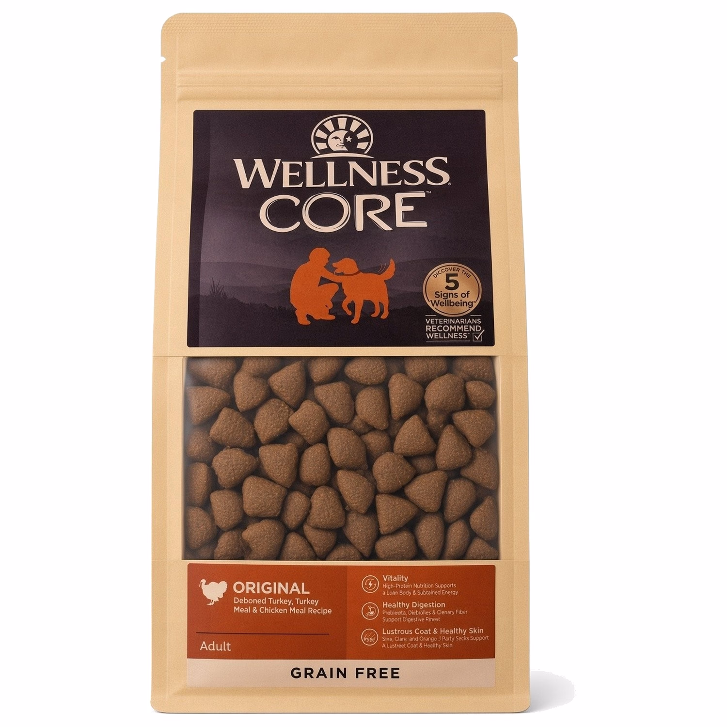 試食裝 Wellness CORE 無穀物狗乾糧 - 原味雞肉配方