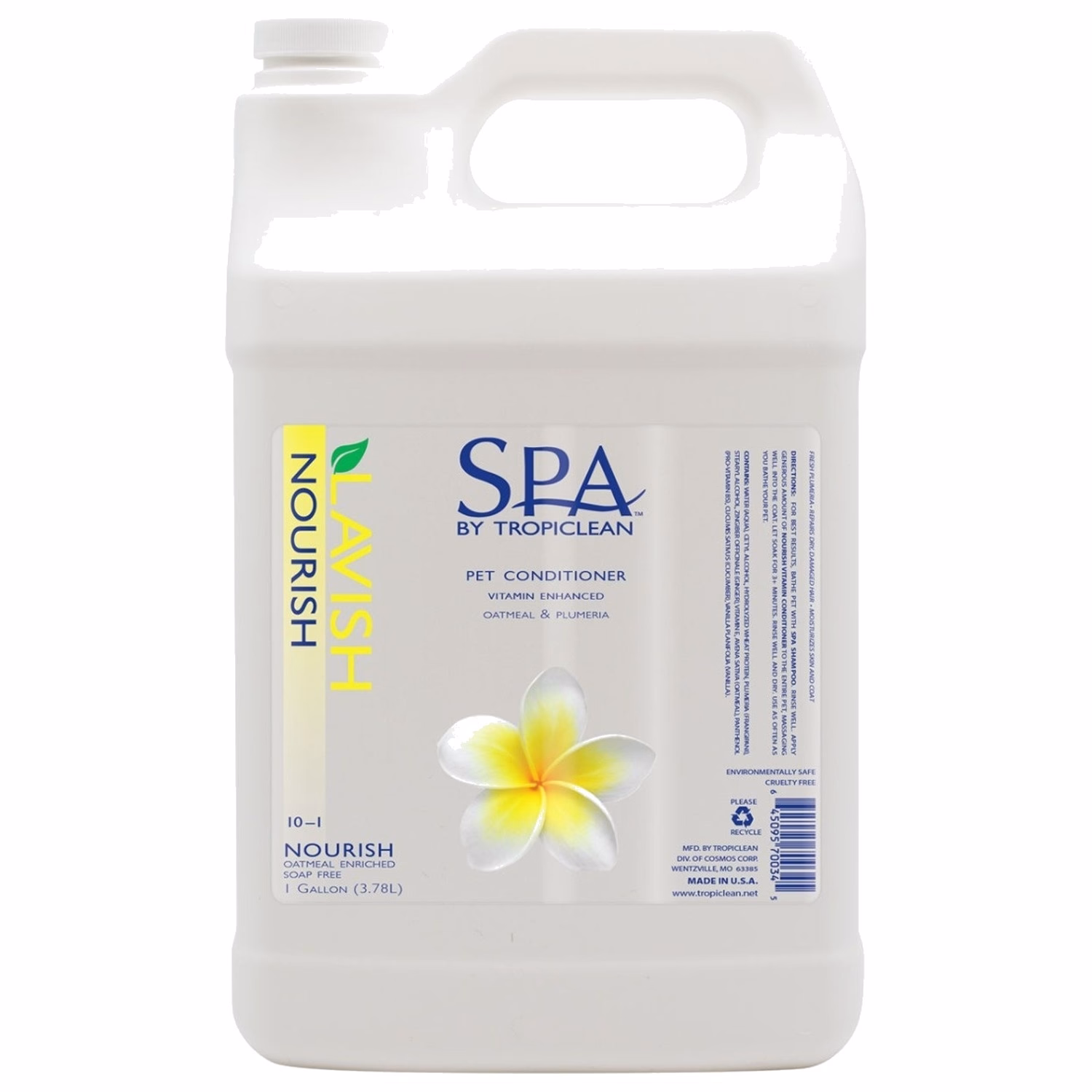 Tropiclean Spa Lavish Pet Conditioner - Nourish 3.78L