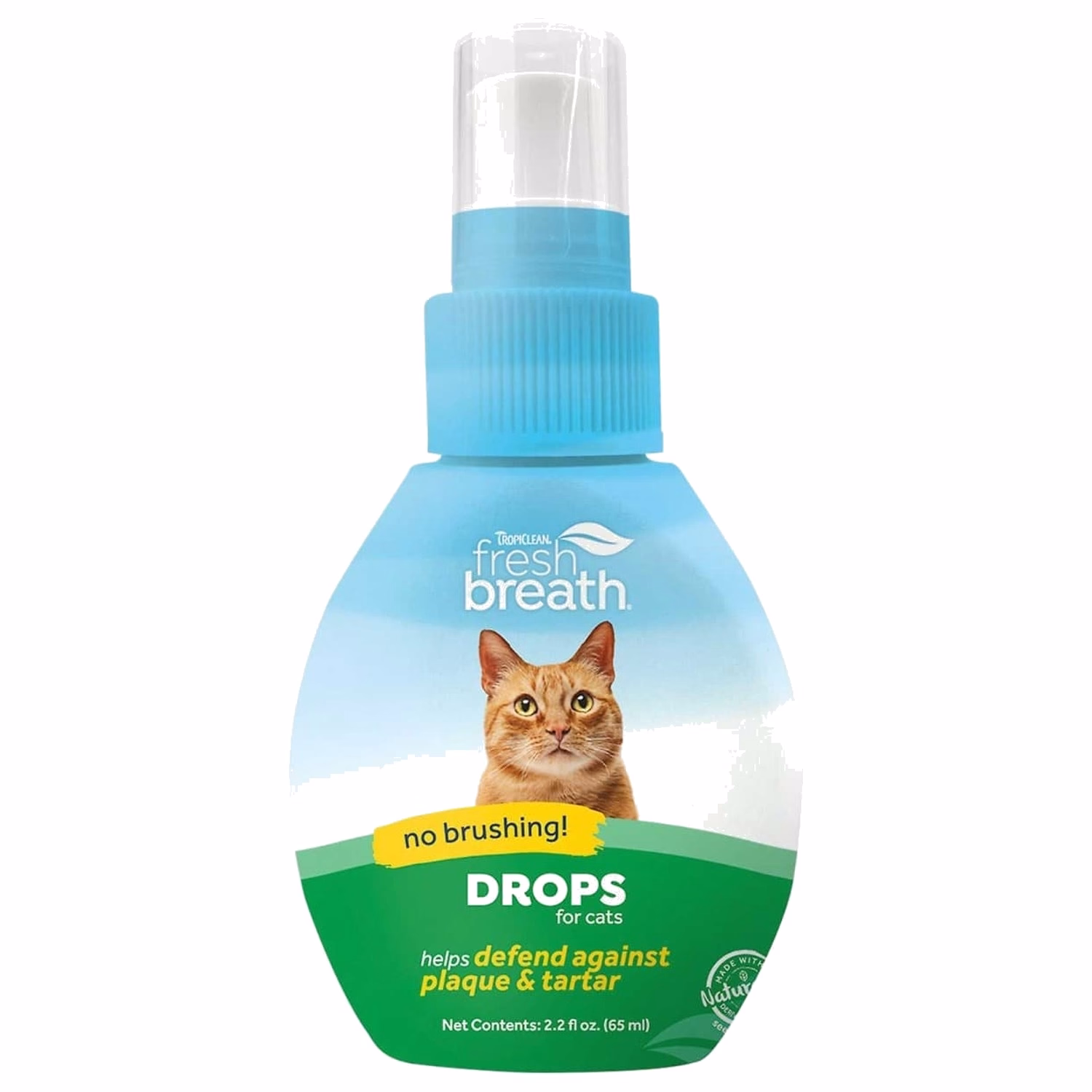 Tropiclean Fresh Breath 牙菌斑和牙垢滴劑 - 貓專用 65ml
