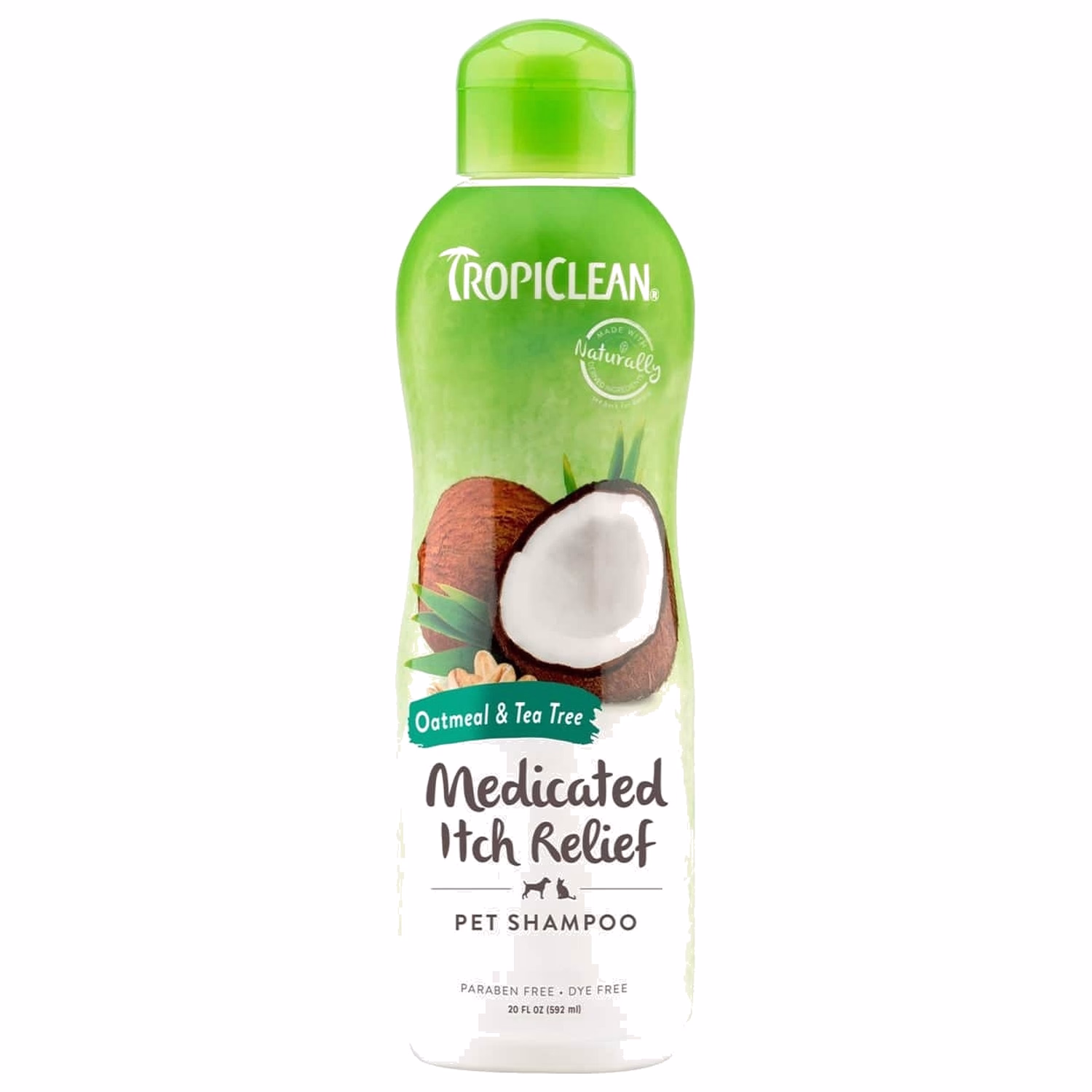 Tropiclean Pet Shampoo - Oatmeal & Tea Tree 355ml