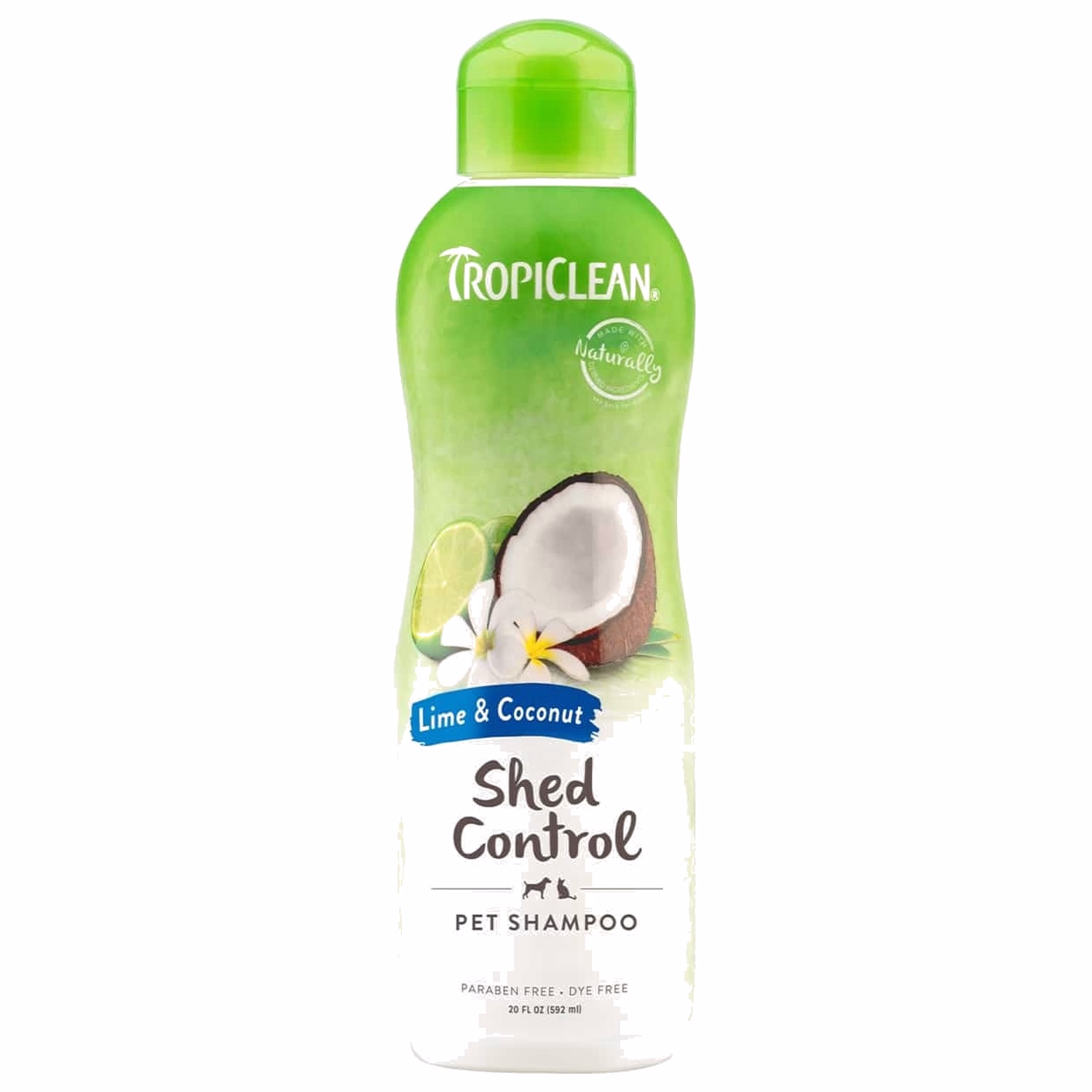Tropiclean 貓狗洗毛液 - 青檸及椰子油 (滋潤袪屑) 355ml