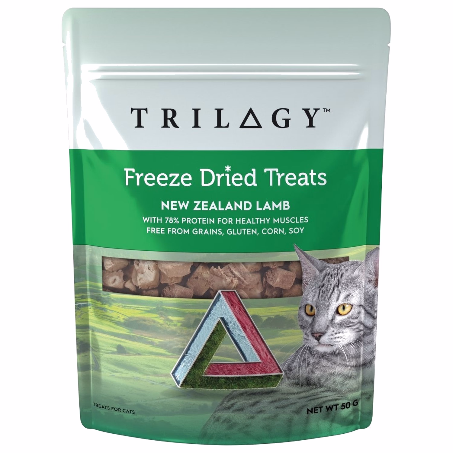 TRILOGY Cat Treat - Freeze Dried New Zealand Lamb Lung 50g