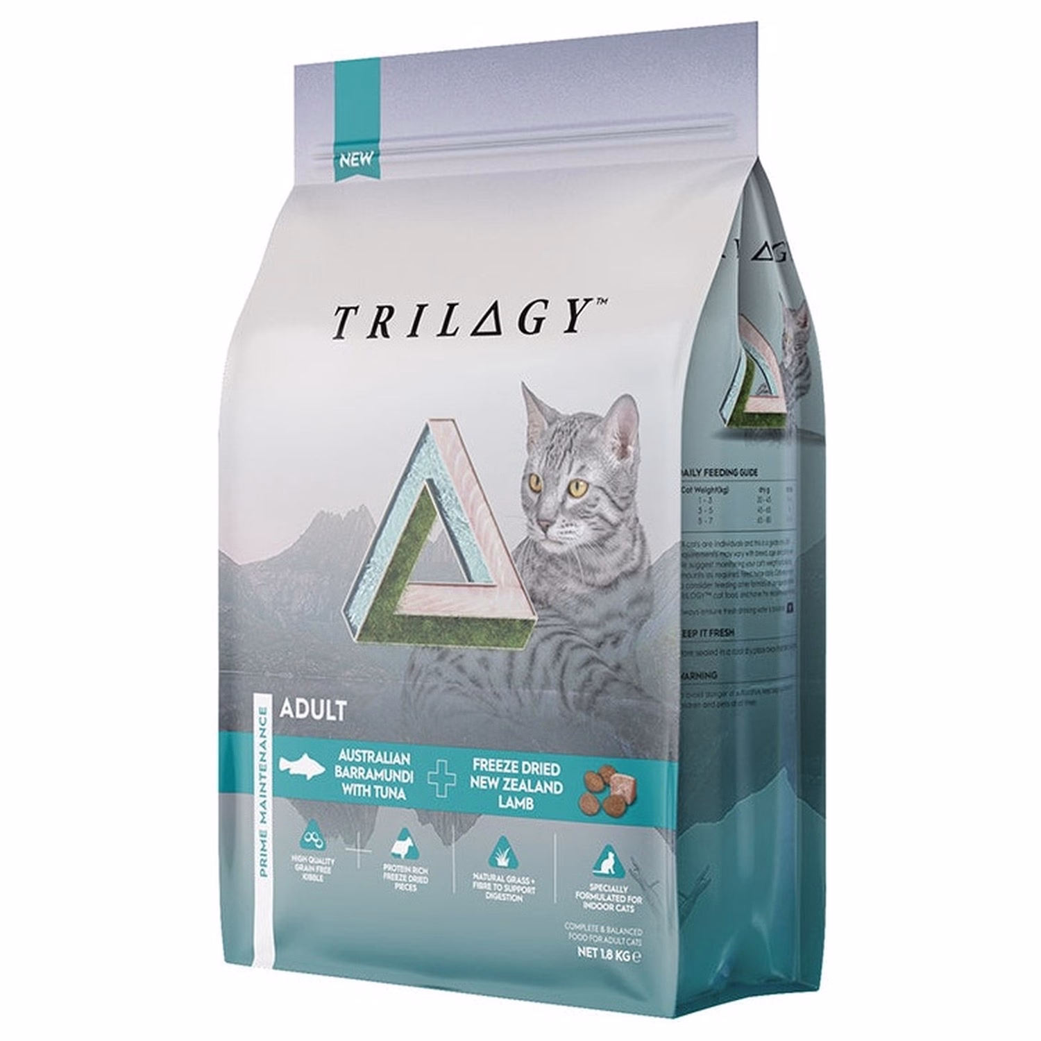 Trilogy Cat Food - Australian Barramundi Tuna & Freeze Dried New Zealand Lamb