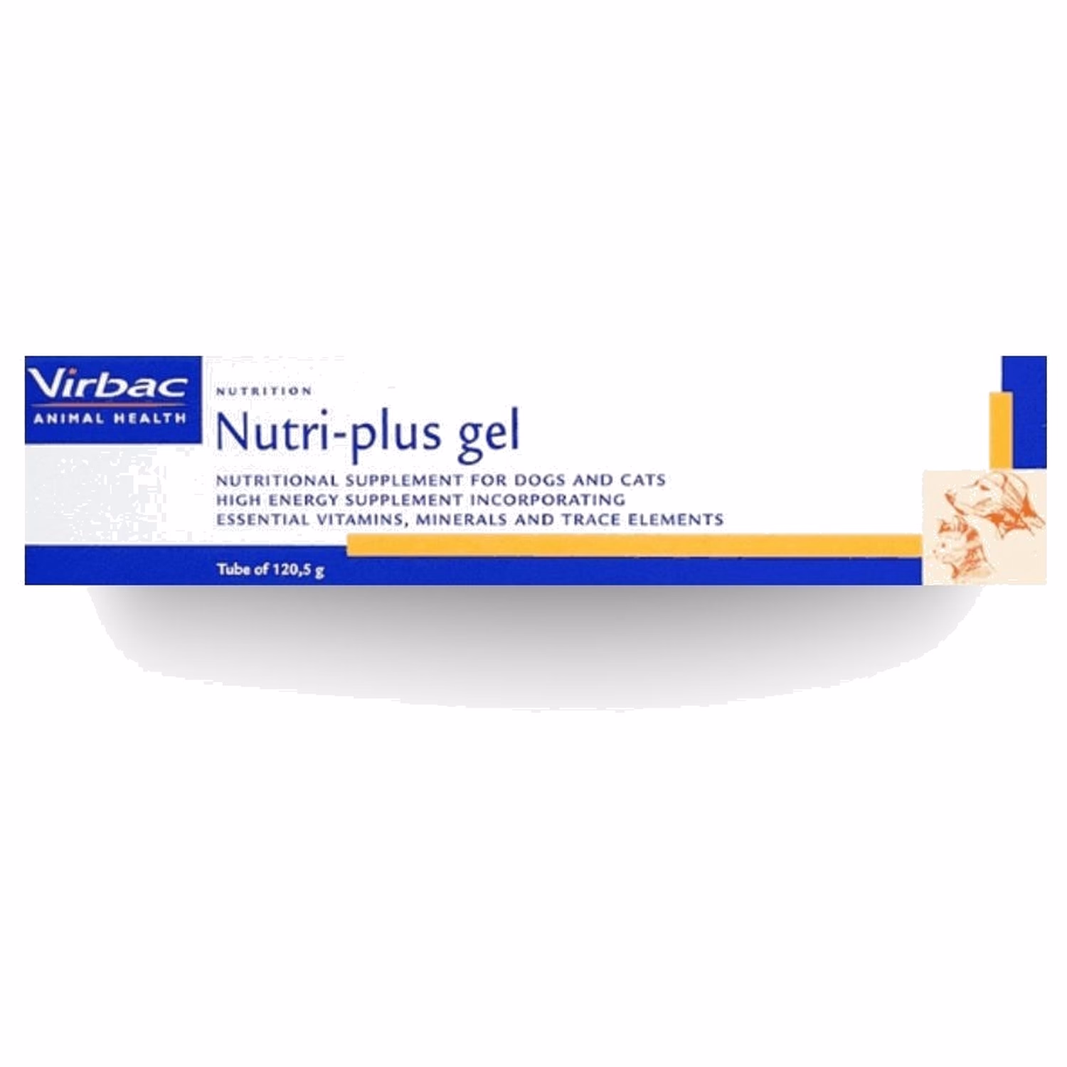 Virbac Nutri Plus Gel for Dogs & Cats 120.5g
