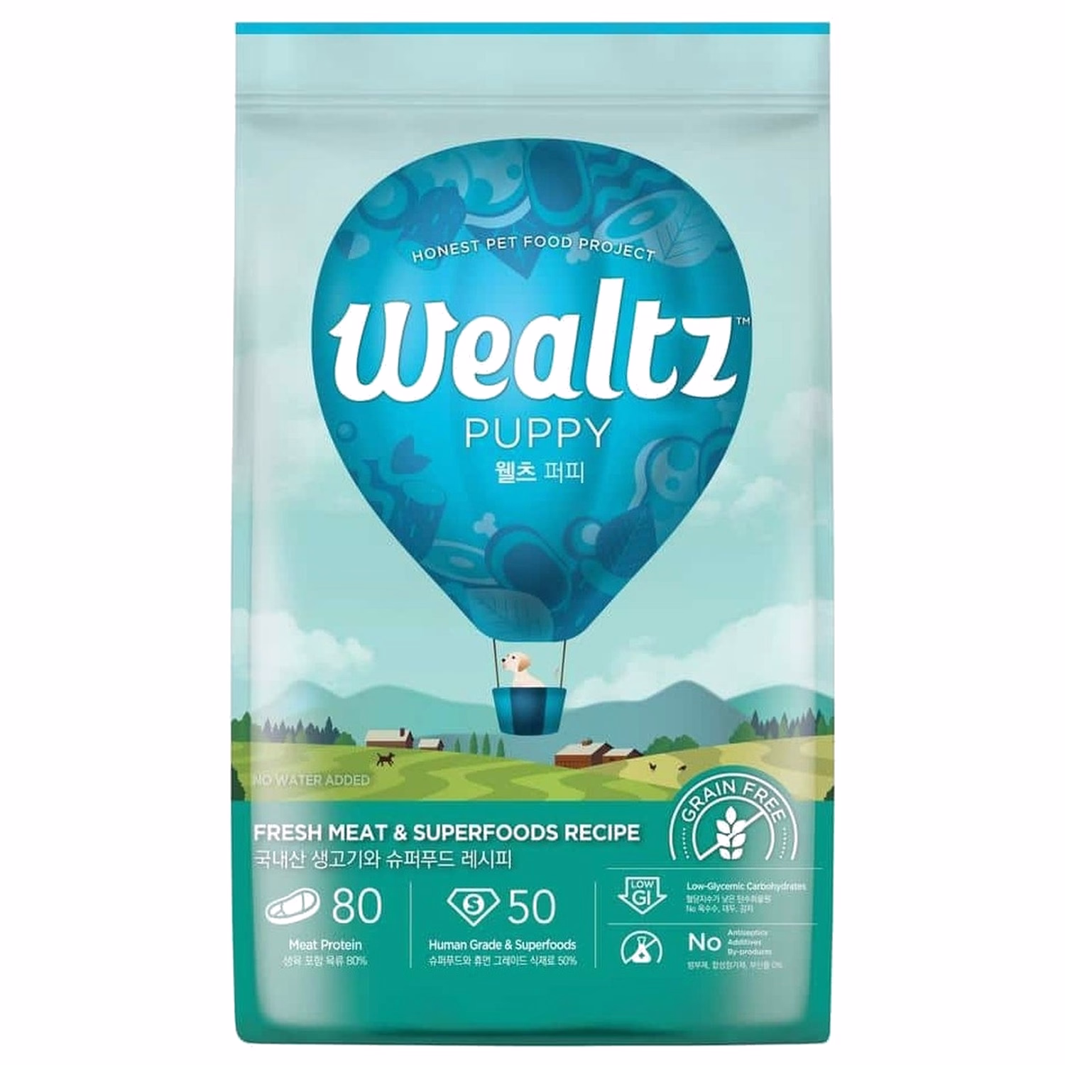 Wealtz 幼狗乾糧 - 無穀物鮮雞肉 & 超級食譜
