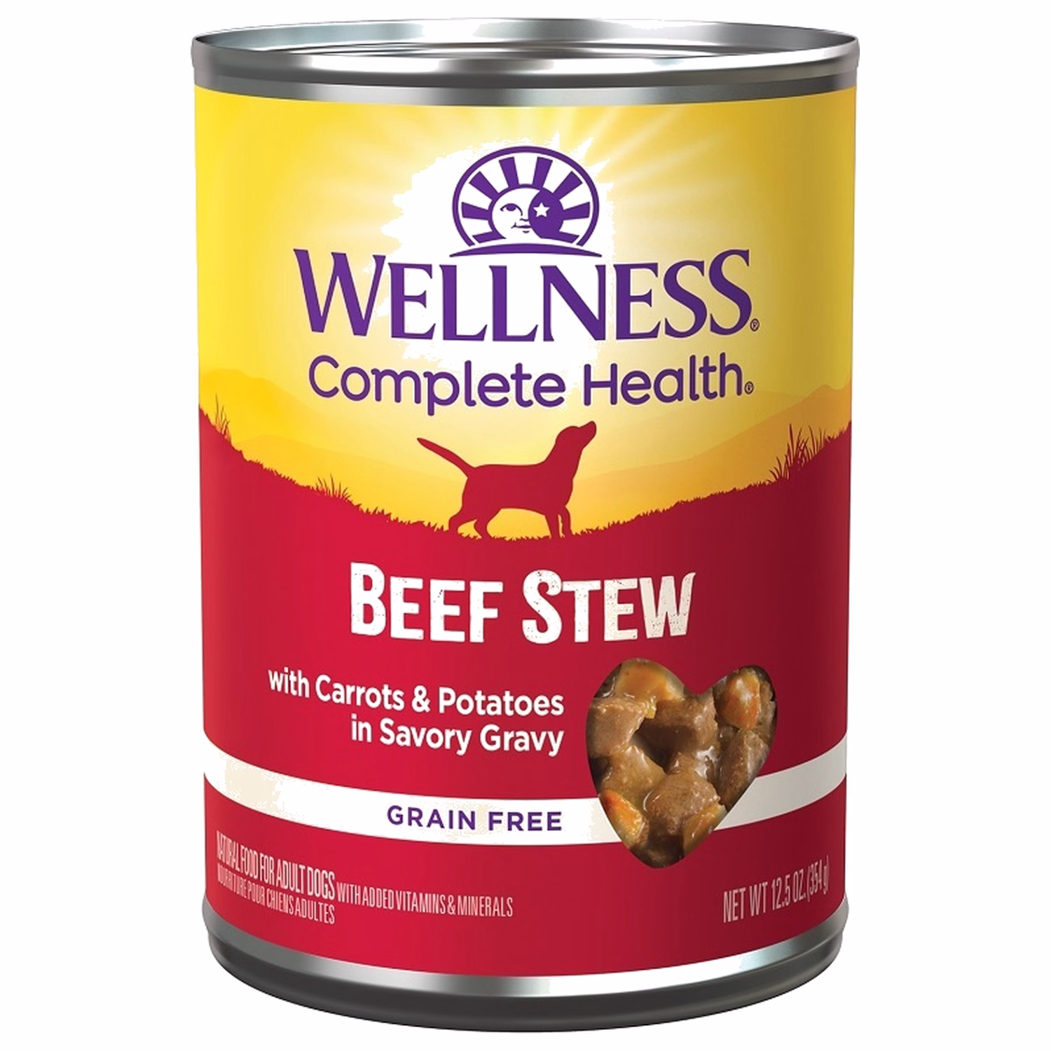 Wellness Dog Can - Complete Health - Beef Stew 12.5oz