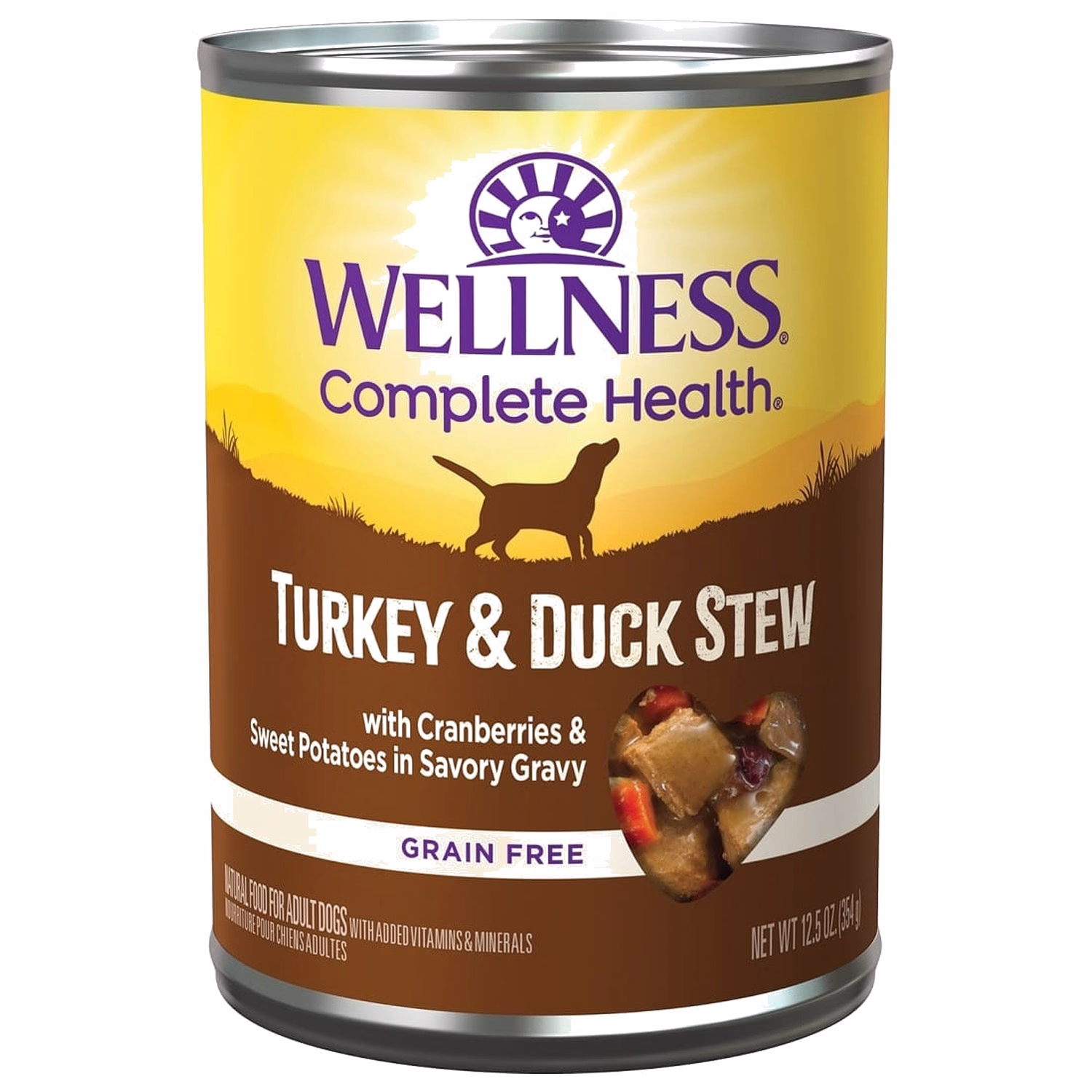 Wellness Dog Can - Complete Health - Turkey & Duck Stew 12.5oz