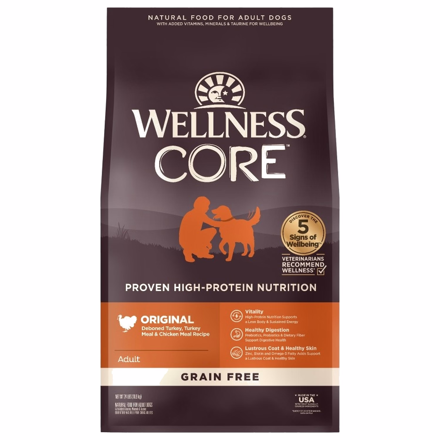 Wellness CORE Grain Free Dog Food - Original