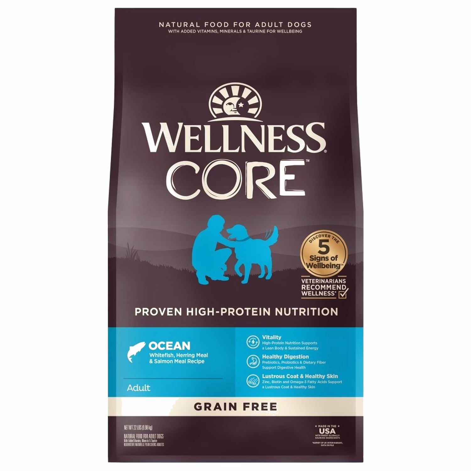 Wellness CORE 無穀物狗乾糧 - 海洋魚肉配方