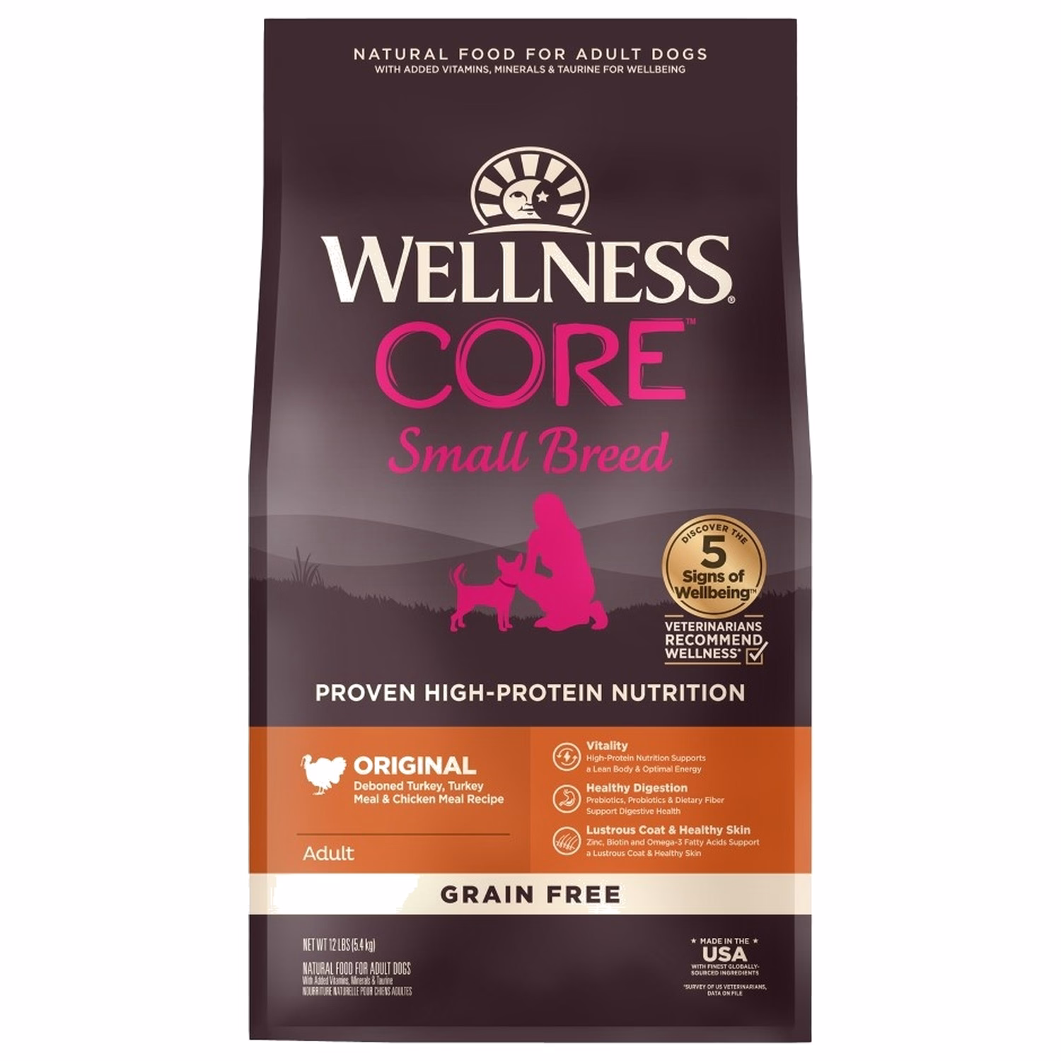 Wellness CORE Grain Free Dog Food - Small Breed