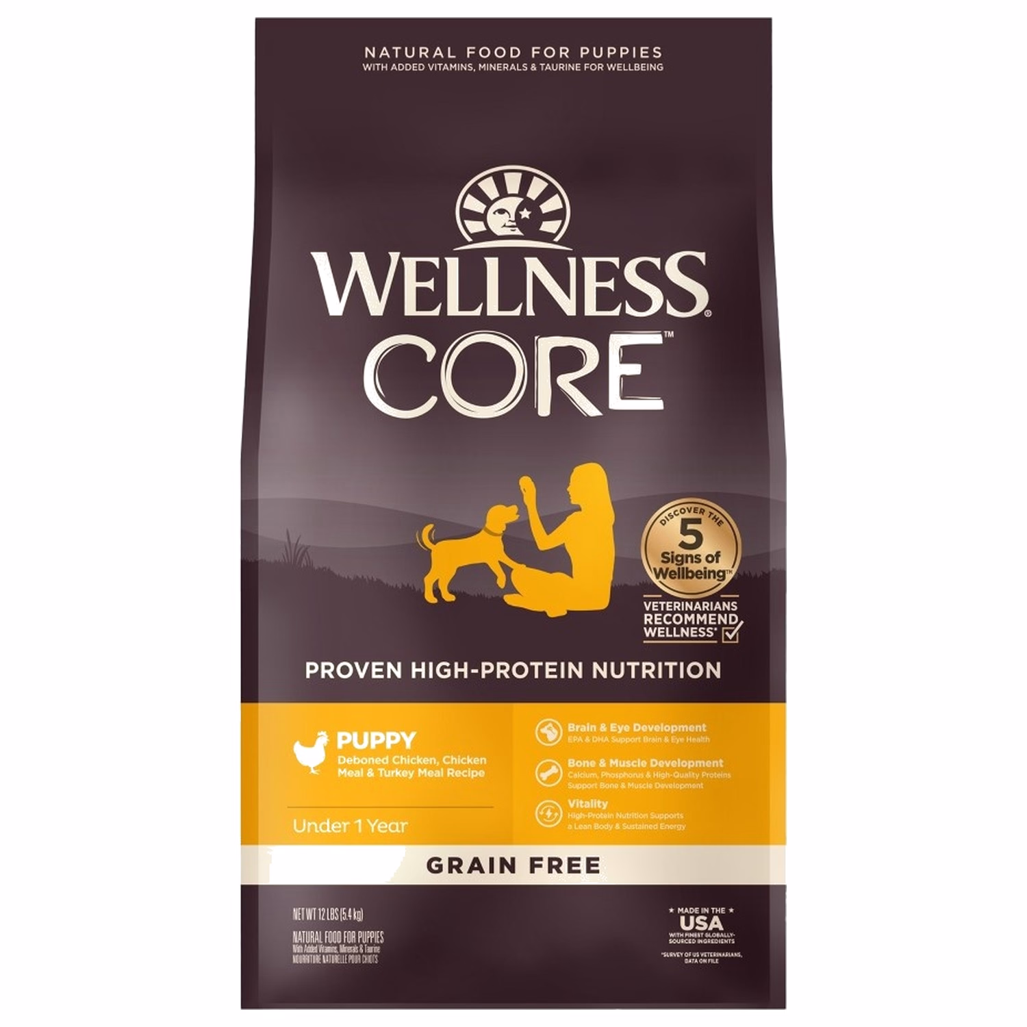 Wellness CORE 無穀物狗乾糧 - 幼犬配方