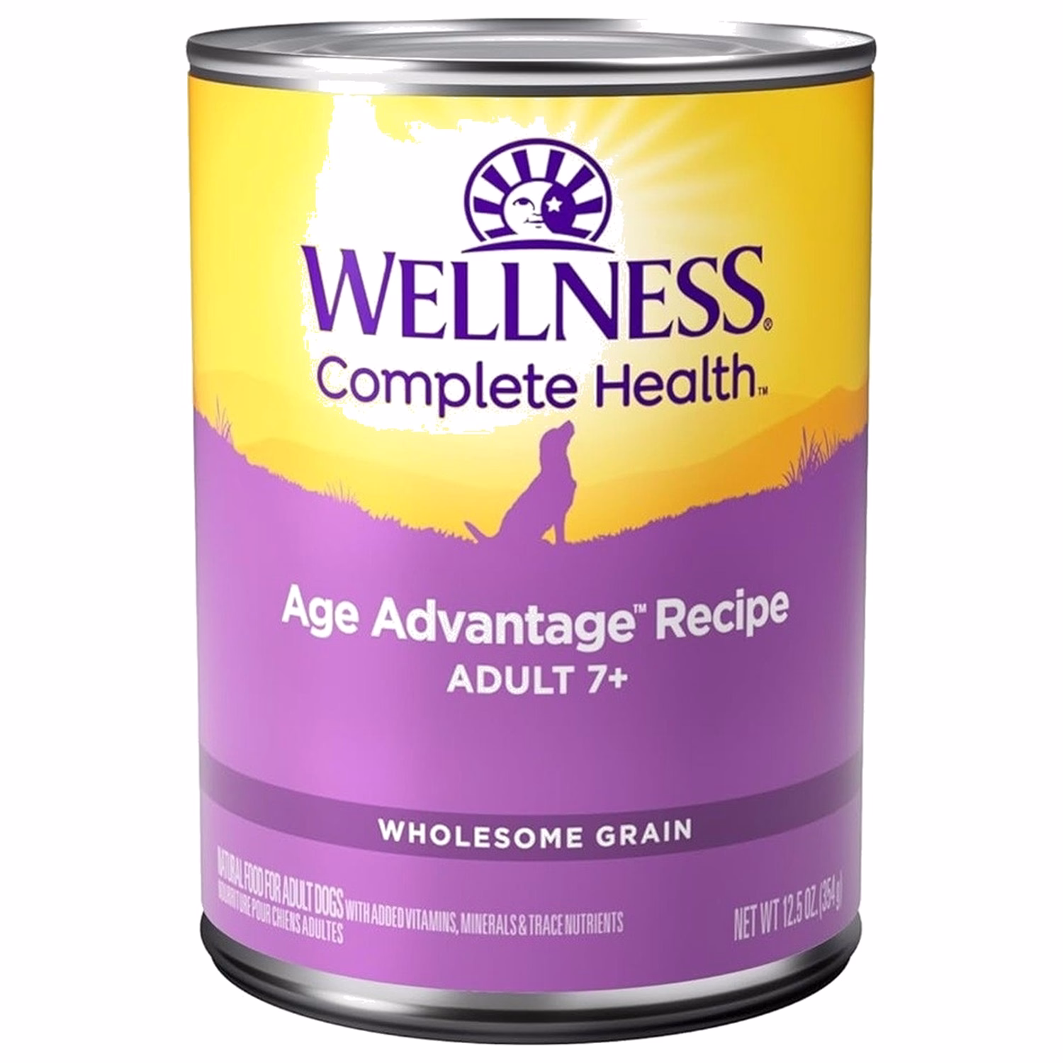 Wellness Senior Dog Can - Complete Health - Age Advantage Recipe (Chicken) 12.5oz
