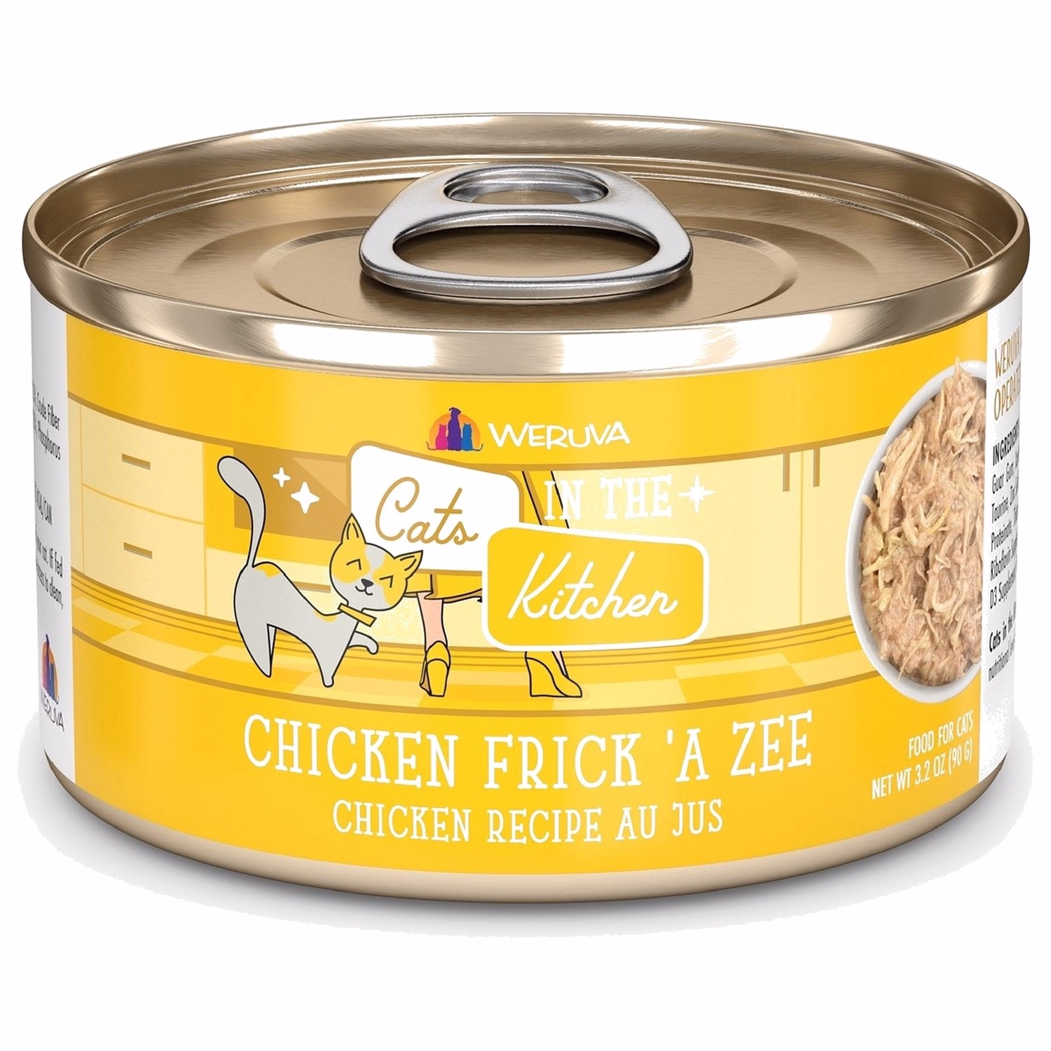 Weruva Cat Can - Cats in the Kitchen - Chicken Frick 'A Zee