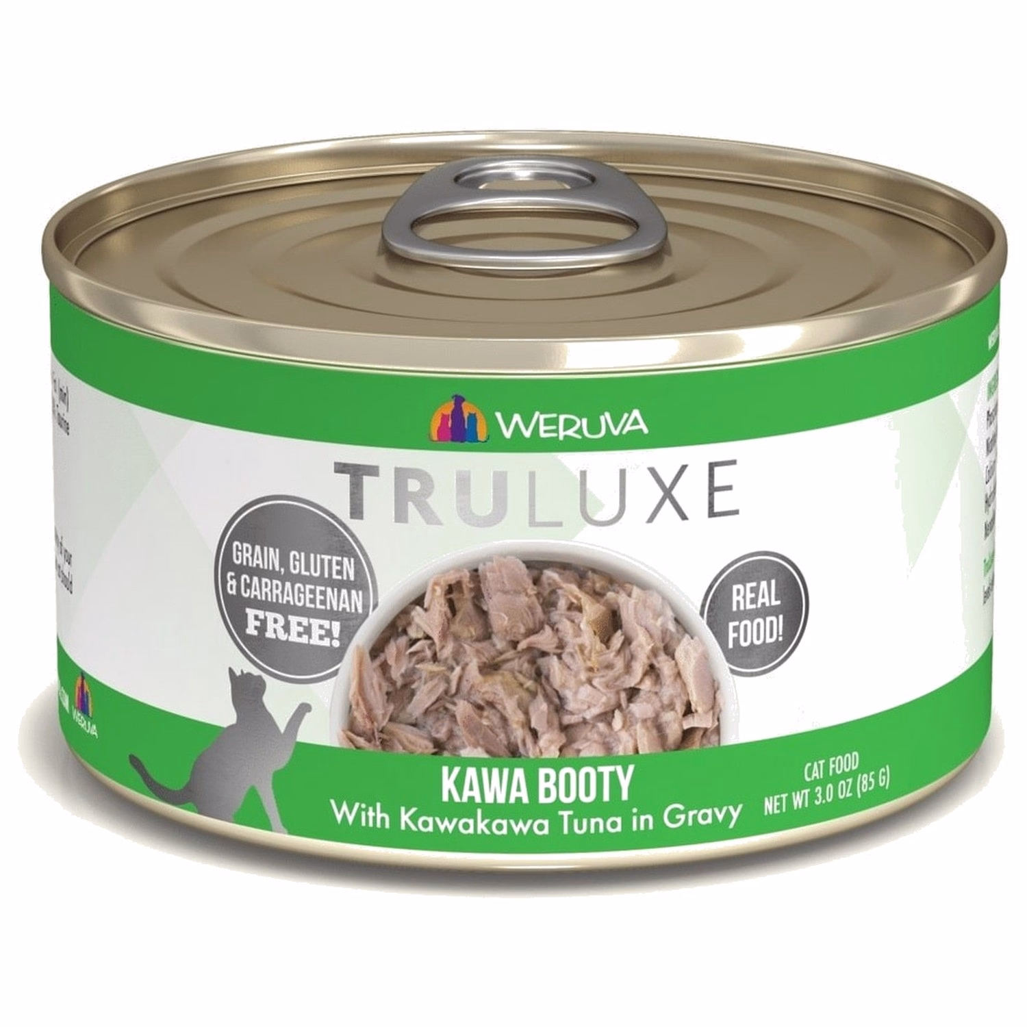 WERUVA TRULUXE Cat Can - Kawa Booty - Kawakawa Tuna in Gravy