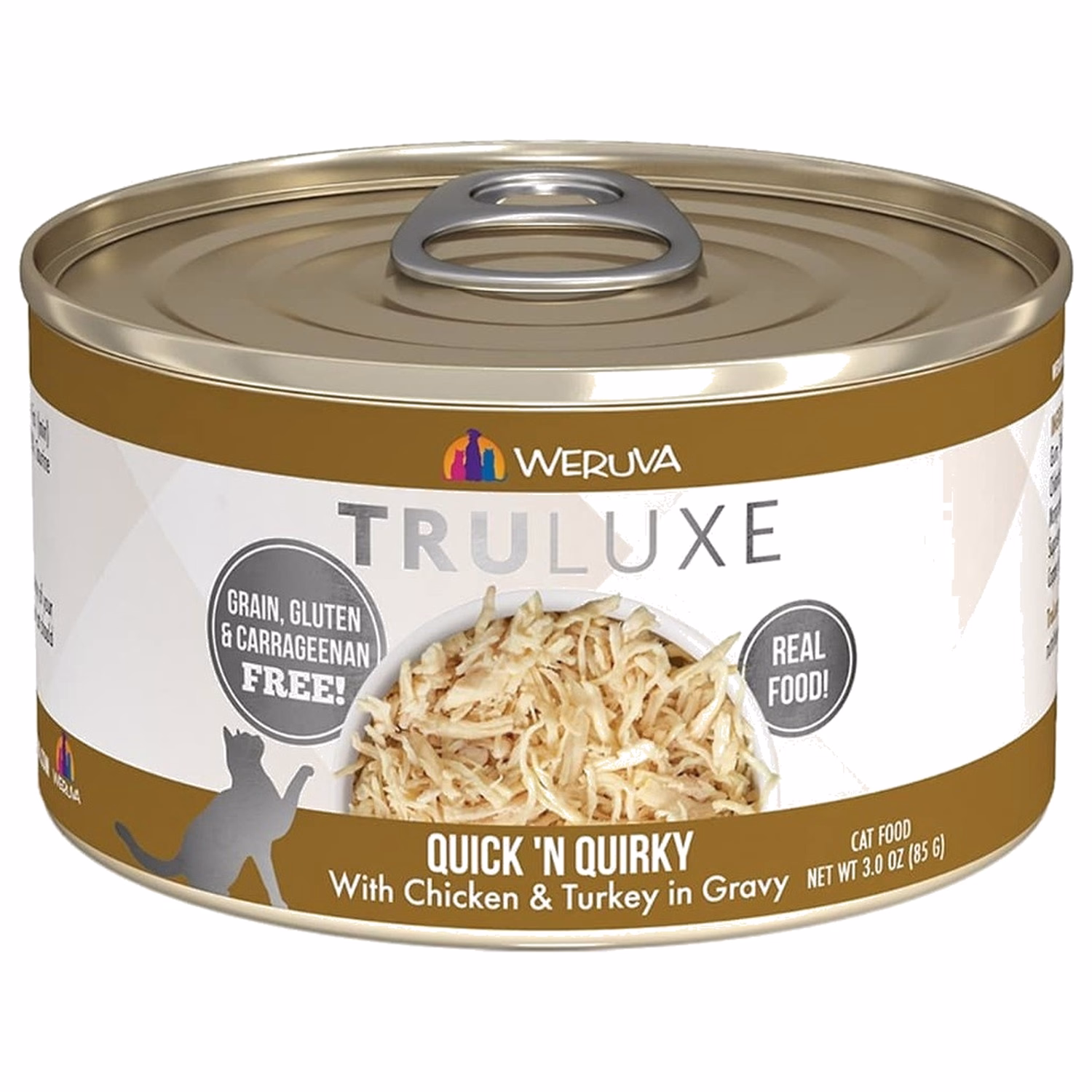 WERUVA 極品系列無穀貓糧罐頭 - 走地雞、火雞、美味肉汁