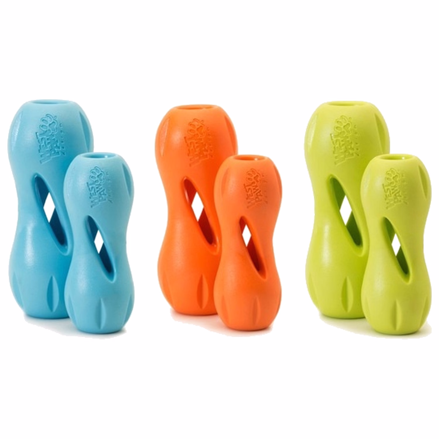 West Paw -Dog Toy - Qwizl Treat Large - 6.5inches