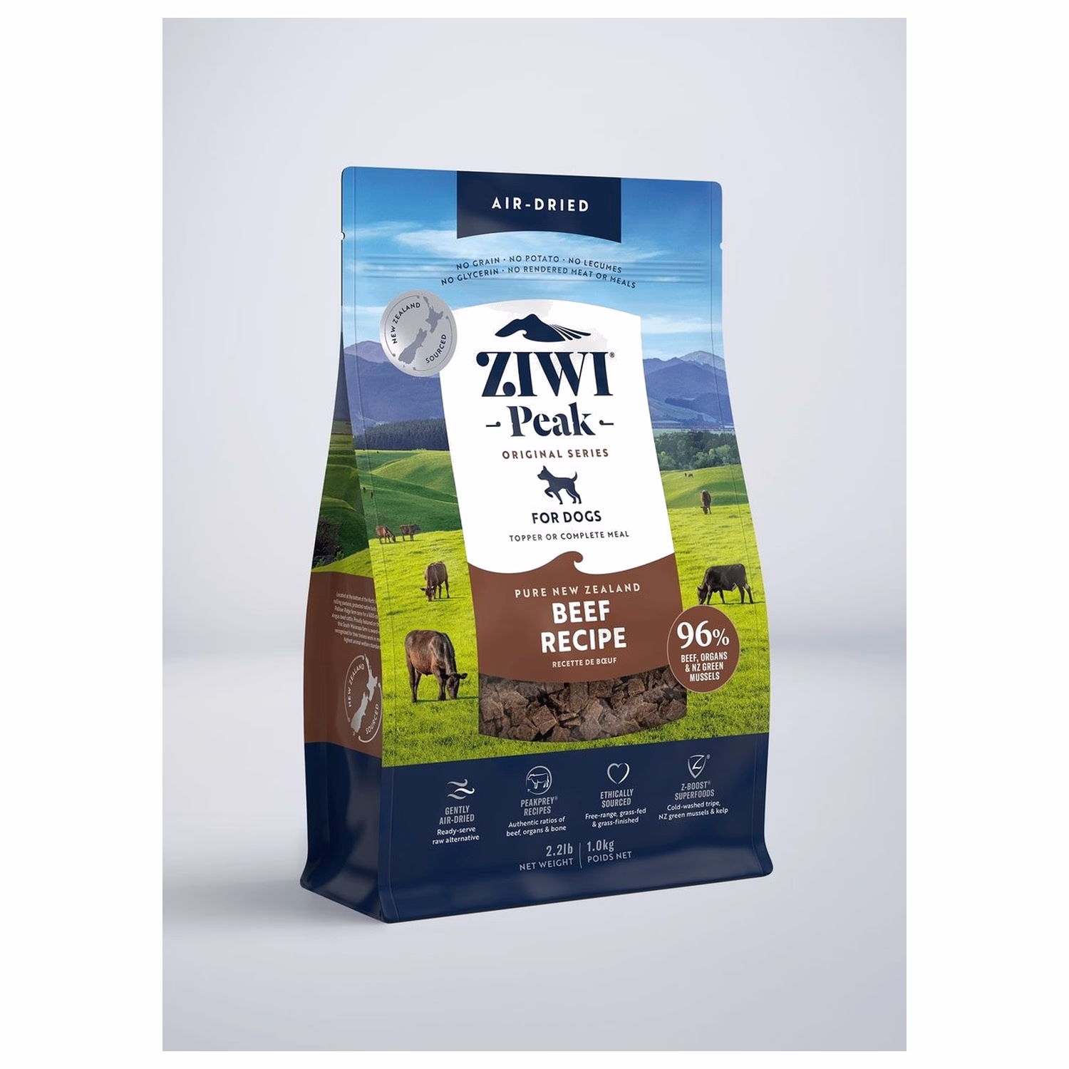 Ziwipeak Dog Food - Air Dried - Grain Free Beef Recipe