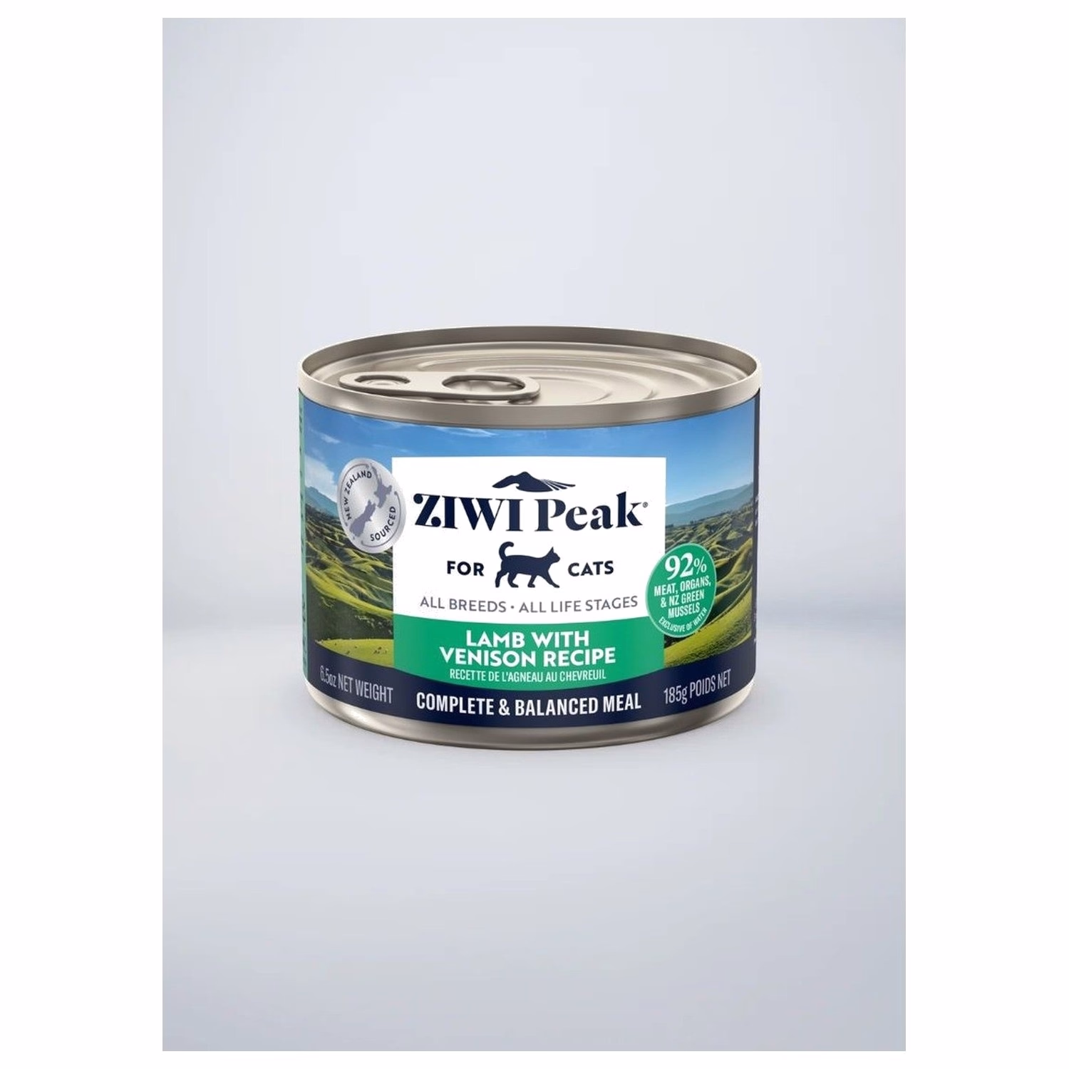 Ziwipeak新西蘭巔峰貓罐頭 - 無穀物羊肉配鹿肉配方