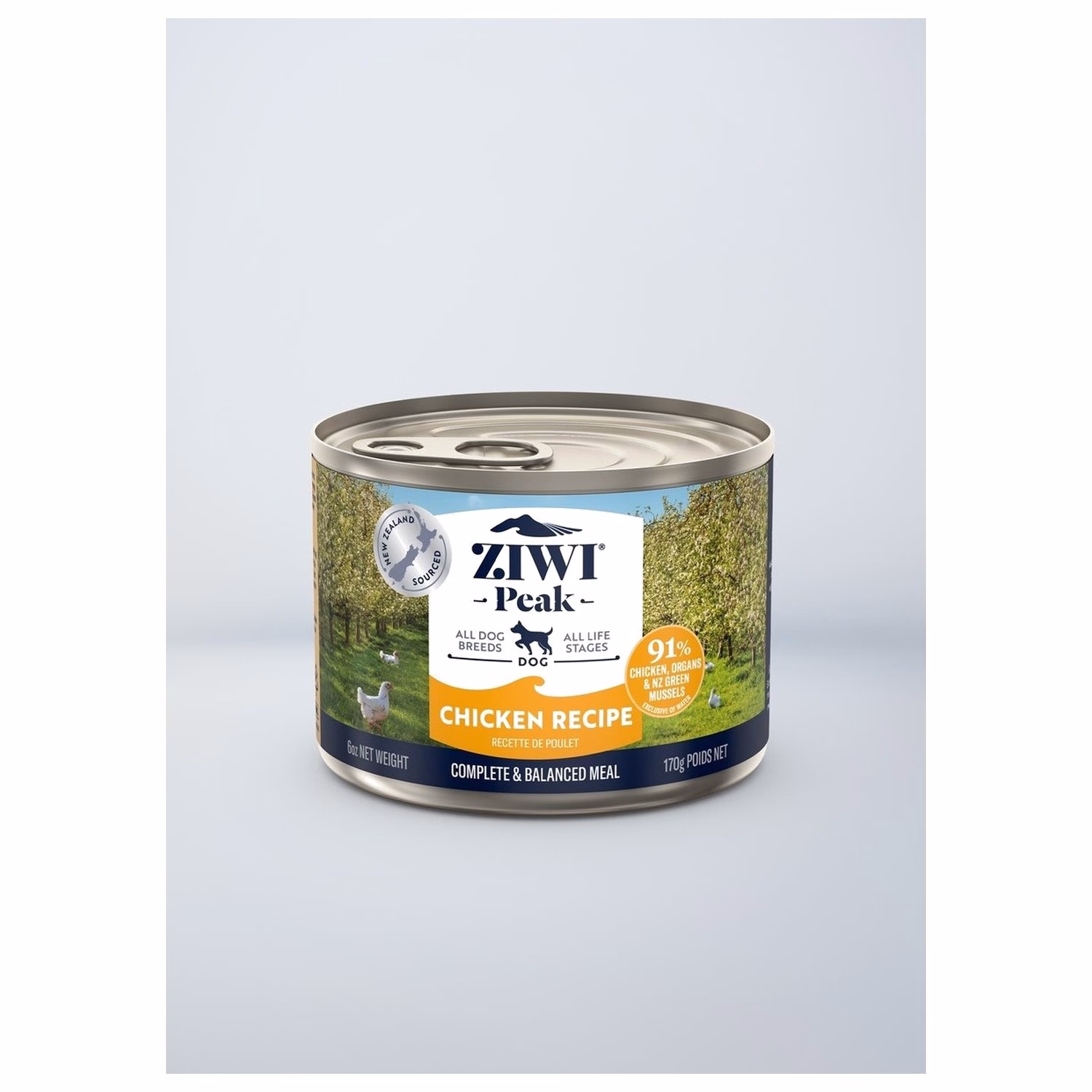Ziwipeak Dog Can Food - Grain Free Chicken 170g