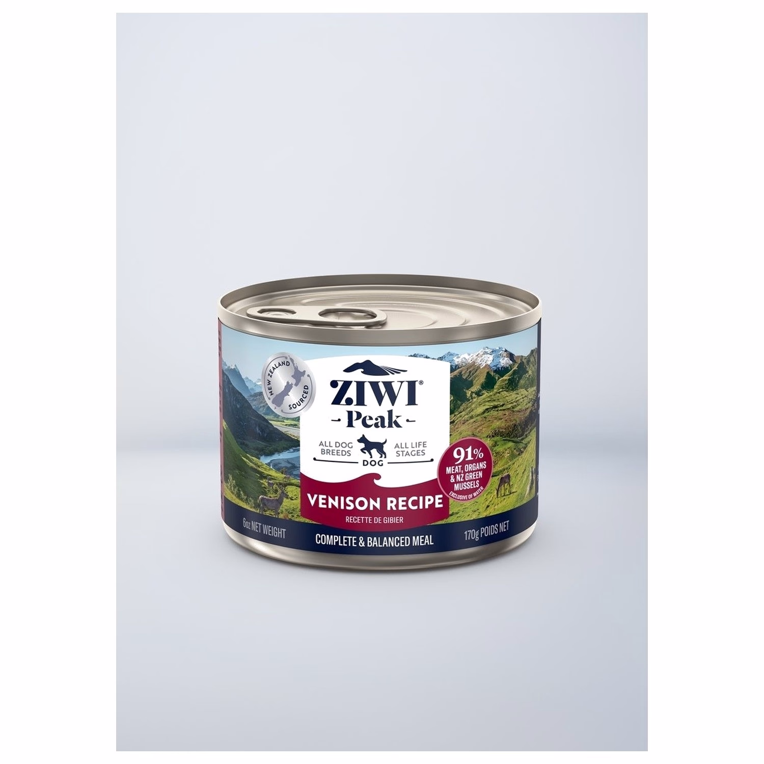 Ziwipeak Dog Can Food - Grain Free Venison