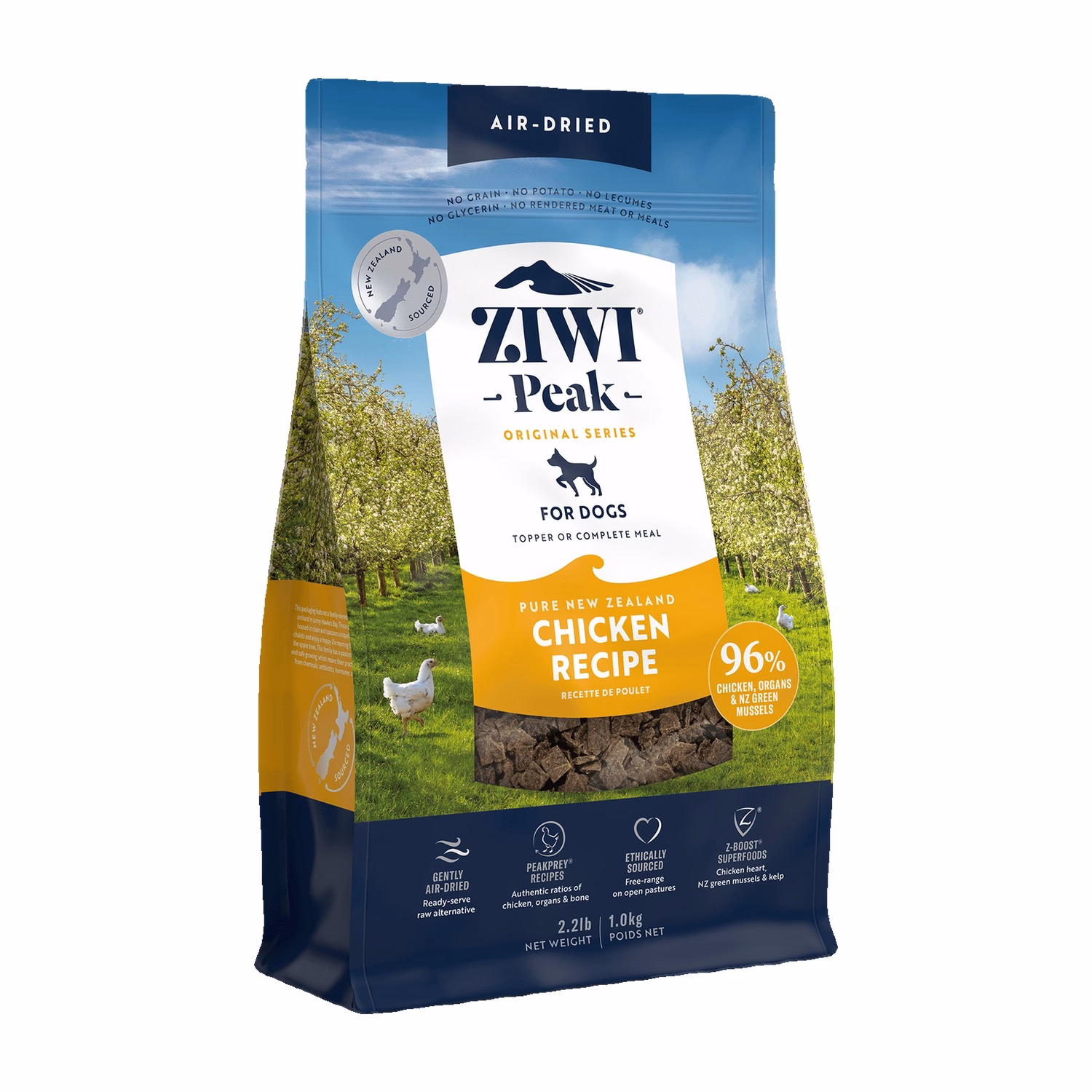 Ziwipeak Dog Food - Air Dried - Grain Free Chicken Recipe
