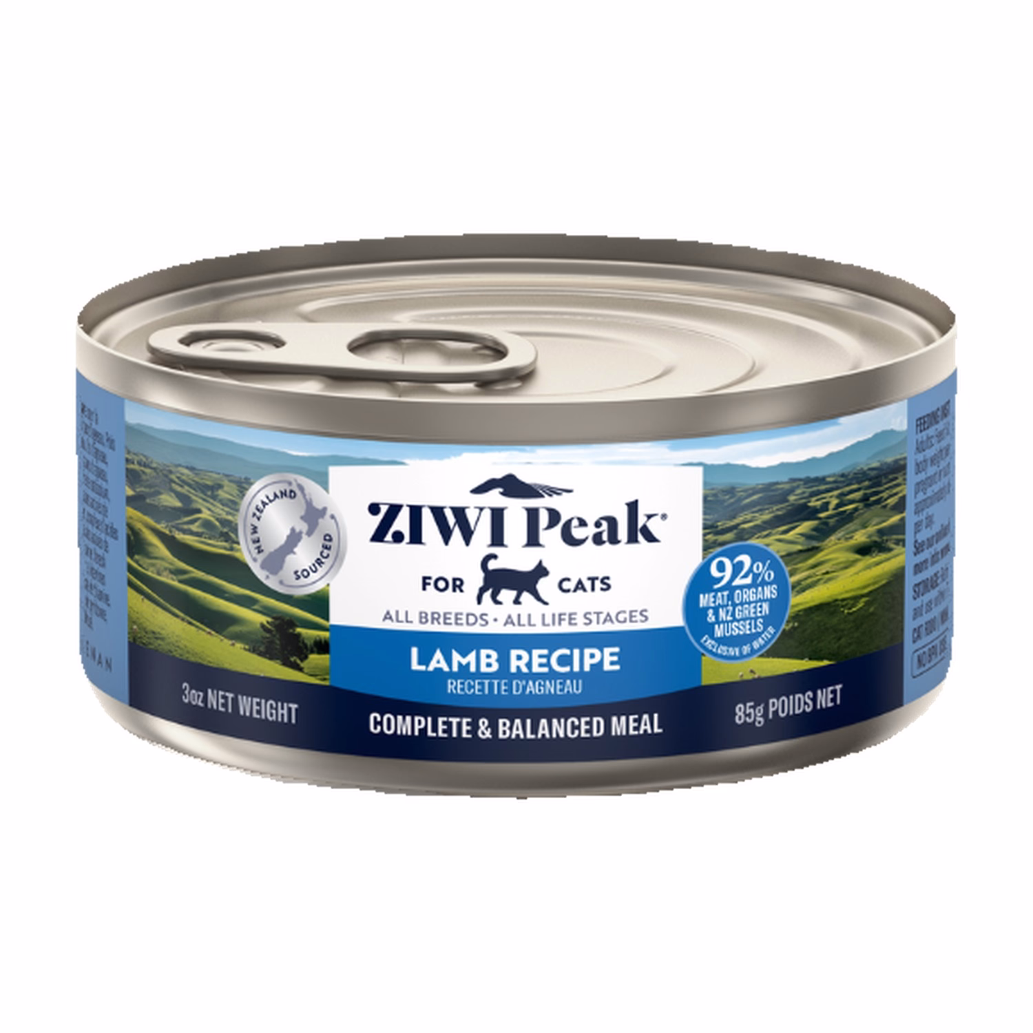 Ziwipeak Cat Can Food - Grain Free Lamb