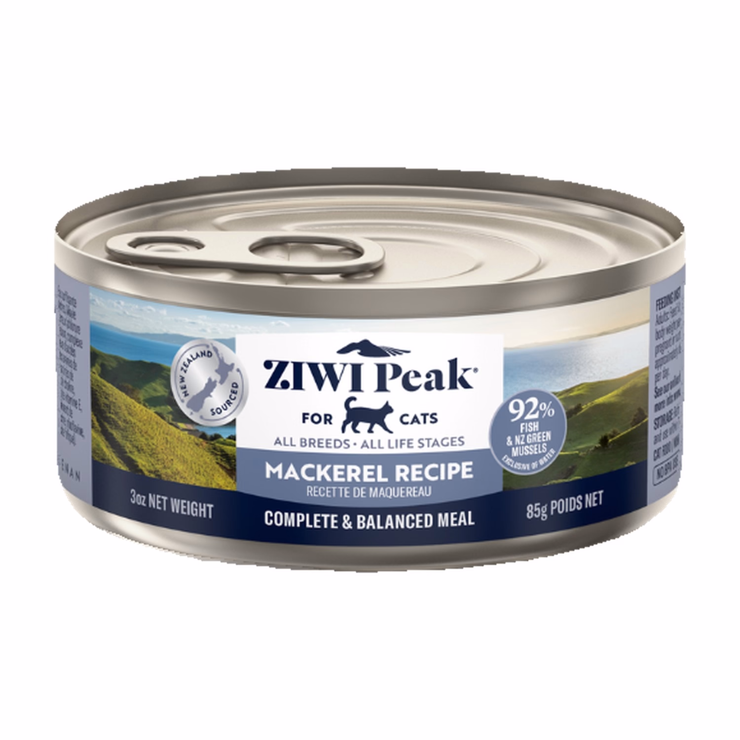 Ziwipeak Cat Can Food - Grain Free Mackerel