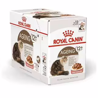Royal Canin Senior Cat Pouch - Ageing 12+ (Gravy) 85g x 12pcs