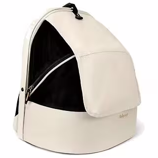 IBIYAYA Panorama Zipper-Free Small Pet Travel Carrier - Buttermilk