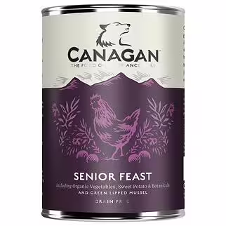 Canagan (原之選) 天然無穀物狗罐頭 - 盛宴雞肉配方(老犬用) 400g