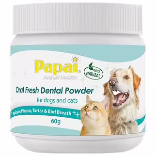 Papai 犬貓用 海藻深層潔牙粉 (原味) 60g