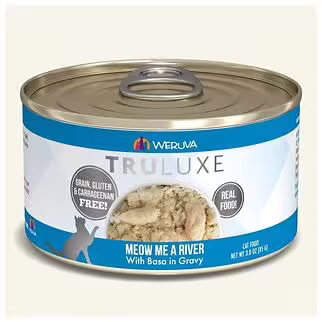 WERUVA TRULUXE Cat Can - Meow Me A River - Basa in gravy