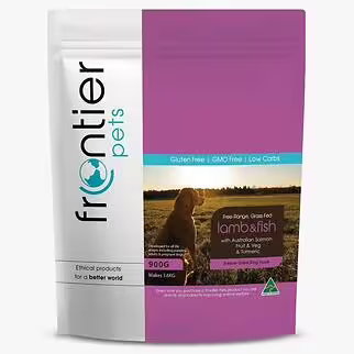 Frontier Pets Dog Food - Freeze Dried Raw Free Range Lamb & Wild Caught Fish