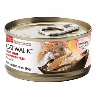 CATWALK Cat Wet Food - Skipjack Tuna with Salmon Entree 80g