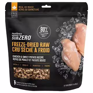 Nutrience Freeze Dried Dog Food - SubZero - Chicken & Sweet Potato 13oz | 369g