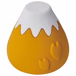 Petio Dog Toy - Latex Fuji Mountain (Yellow)